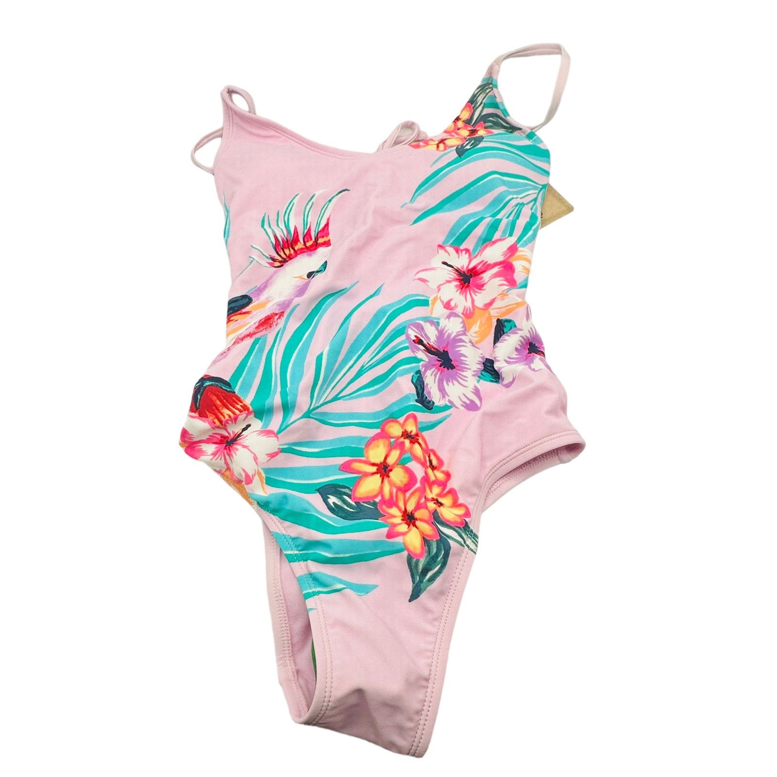 The Unbranded Brand True Craft Cockatoo Hawaiian Swimsuit Size Small Size ONE SIZE - 2 Thumbnail