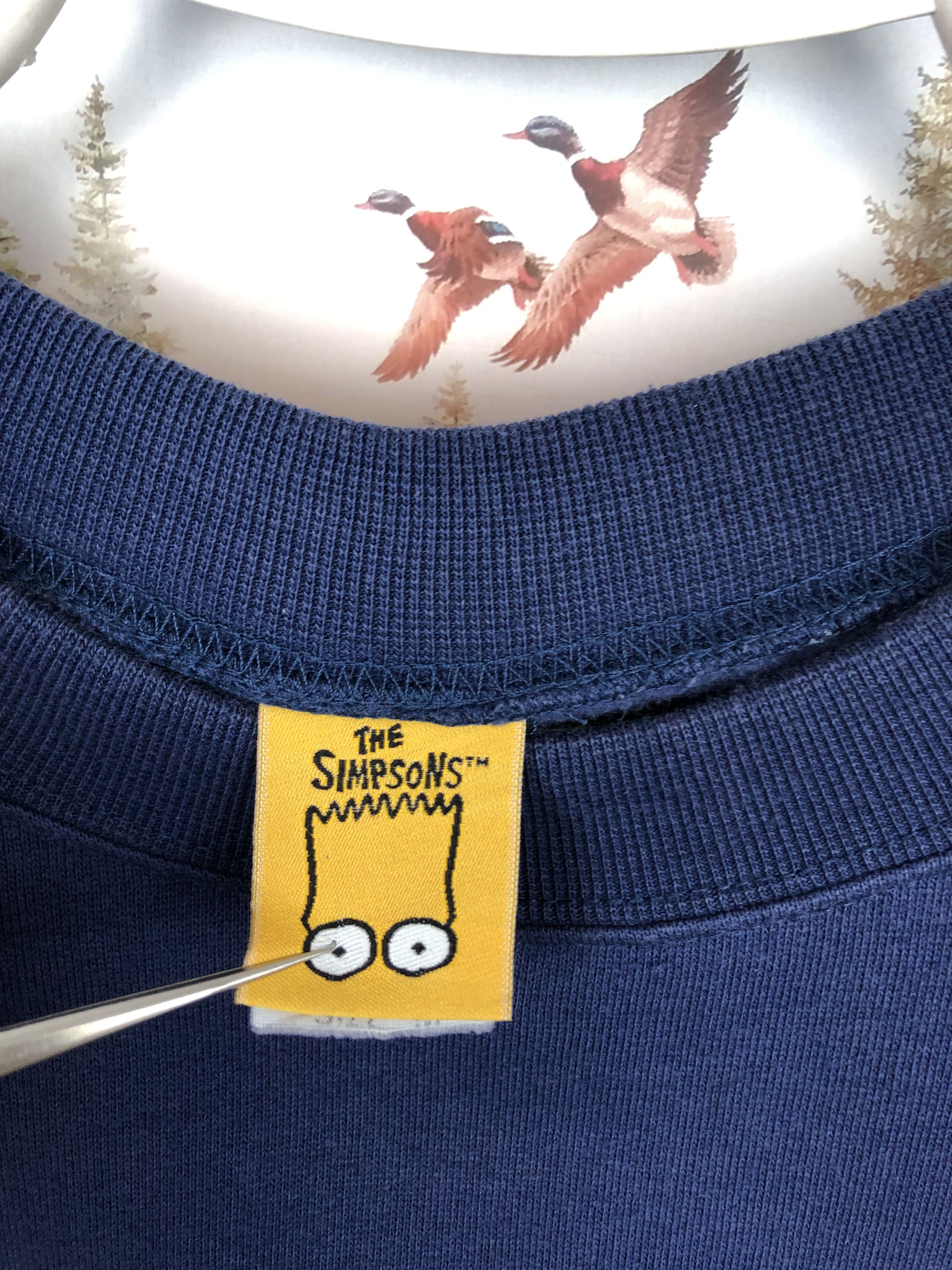 The Simpsons Vintage The Simpsons El Barto Bart Sweatshirt Blue Mens Size US M / EU 48-50 / 2 - 8 Thumbnail