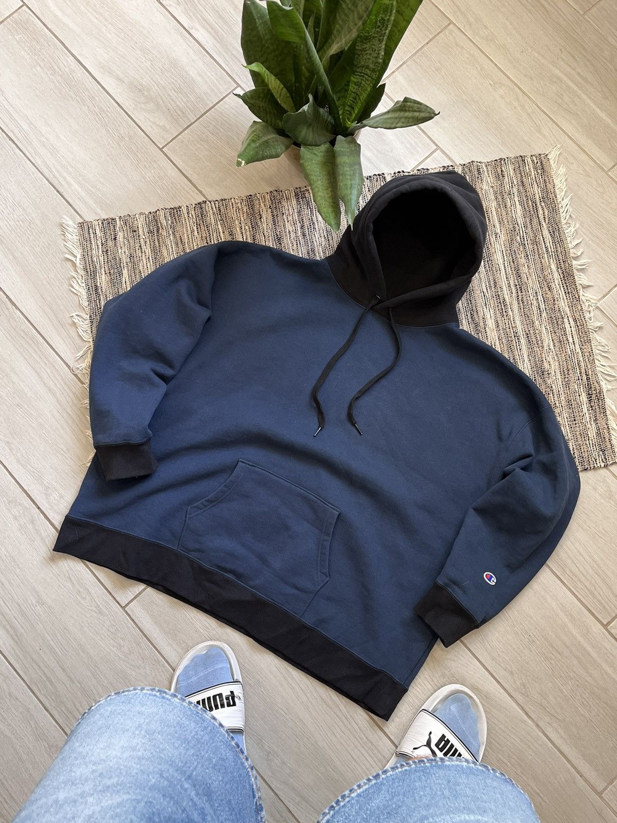 Champion × HARE × Japanese Brand Champion Hare Hoodie oversize rare Japanese baggy fit Size US M / EU 48-50 / 2 - 4 Thumbnail