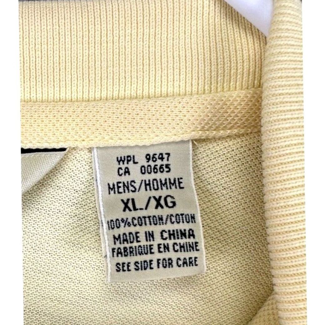 Eddie Bauer Eddie Bauer Polo Shirt Adult XL Yellow Cotton Short Sleeve Rugby Casual Mens Size US XL / EU 56 / 4 - 4 Thumbnail