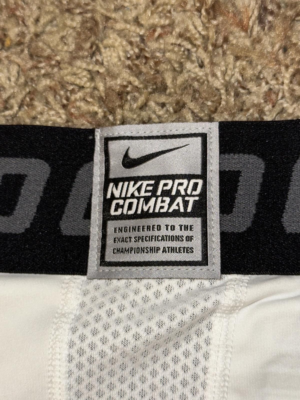 Nike Nike Pro Combat Training Pant Hyperwarm Drifit Legging Tights Size US 32 / EU 48 - 9 Thumbnail