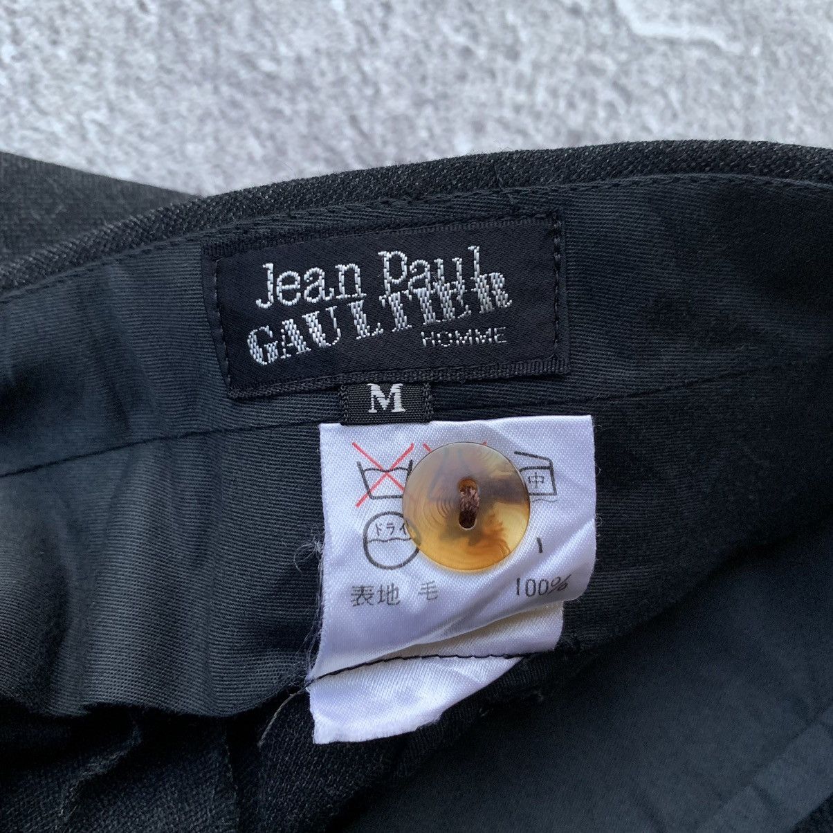 Jean Paul Gaultier × Vintage Vintage Jean Paul gaultier Homme wool Pants Size US 29 - 8 Thumbnail