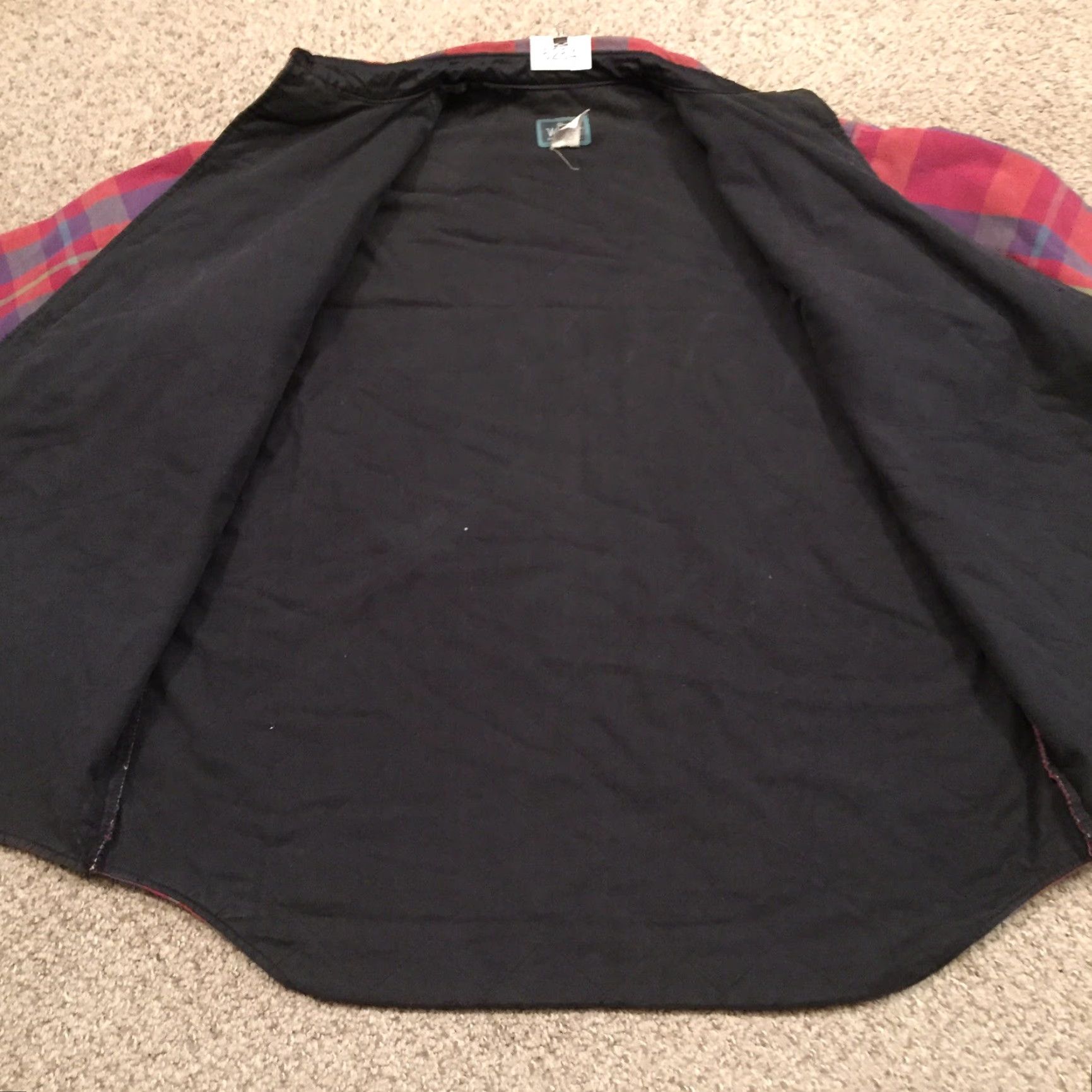 Vintage VINTAGE Woolrich Shirt Mens L Red Plaid Long Sleeve Button-Up Lined Size US L / EU 52-54 / 3 - 5 Thumbnail