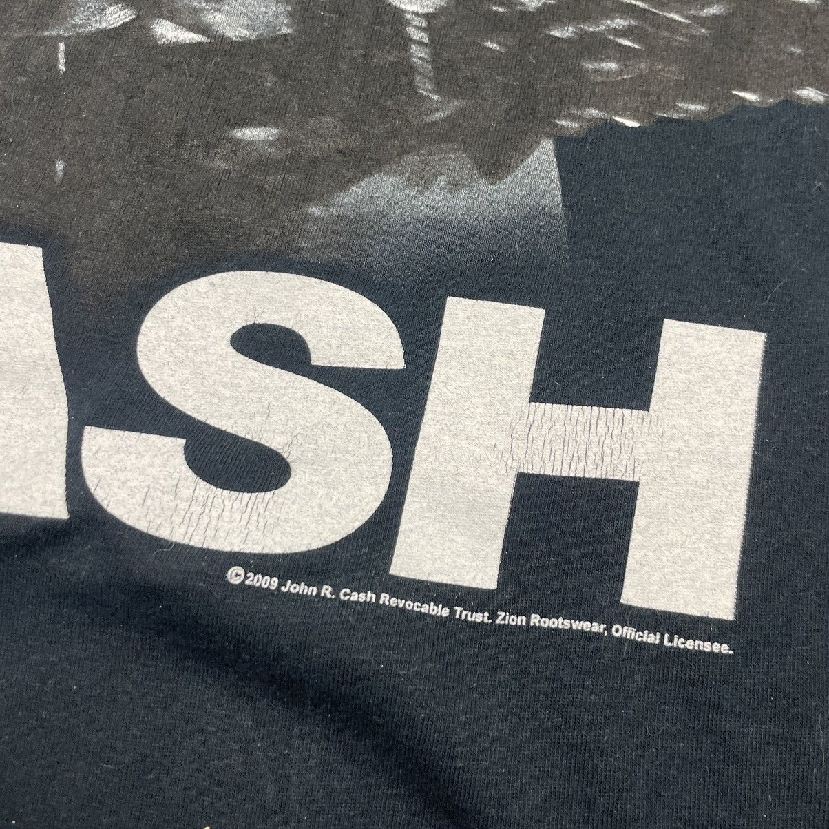 Vintage Gildan Jonny Cash 2009 T Shirt Size US XL / EU 56 / 4 - 4 Thumbnail