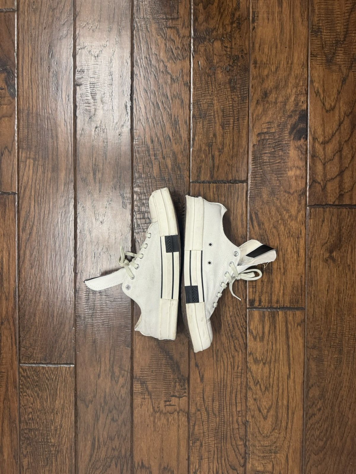 Rick Owens Drkshdw Converse DRKSTR Chuck Taylor All Star 70 OX Size US 11 / EU 44 - 1 Thumbnail