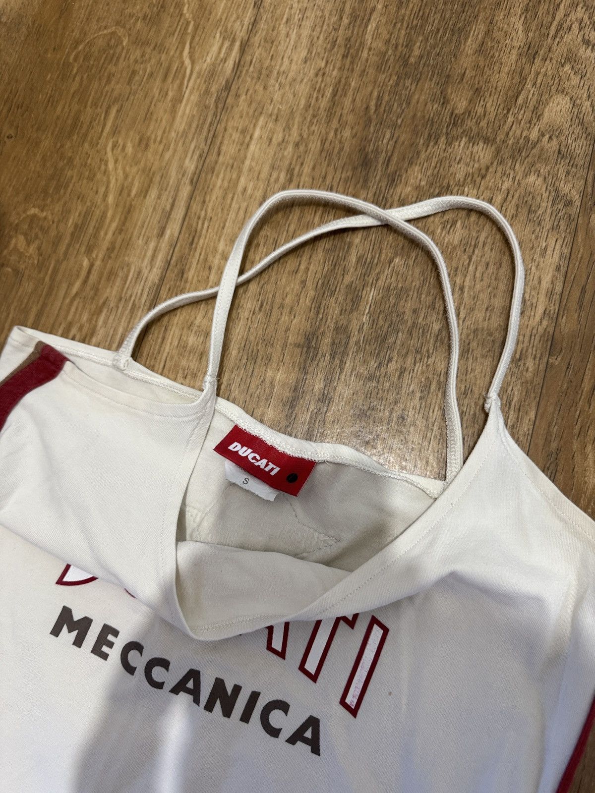 Ducati VINTAGE DUCATI MECCANICA TANK TOP Size S / US 4 / IT 40 - 6 Thumbnail