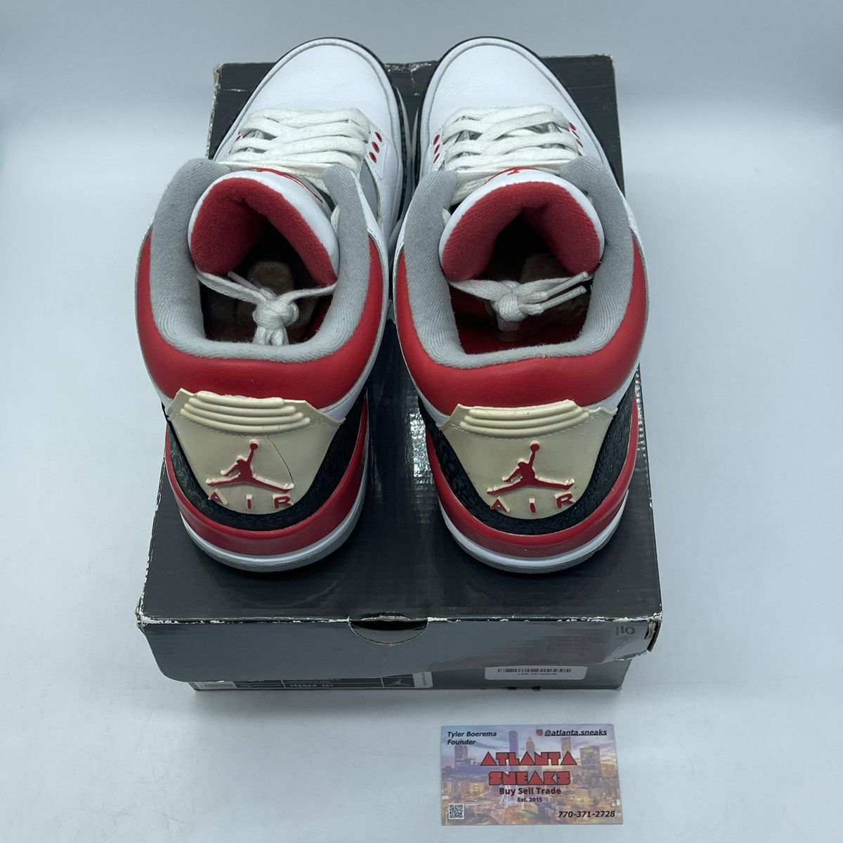Jordan Brand Air Jordan 3 fire red Size US 10 / EU 43 - 6 Thumbnail