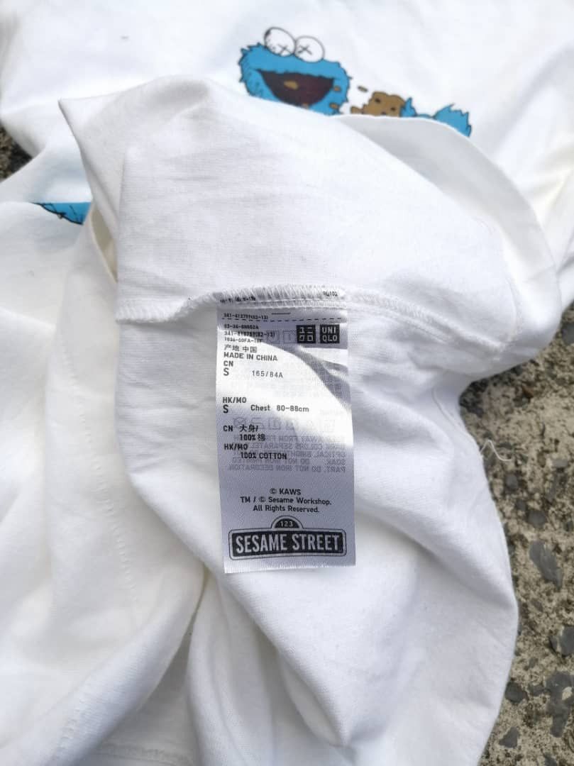 Kaws × Uniqlo Uniqlo X Kaws Sesame Street Cookie Monster Tee Size US S / EU 44-46 / 1 - 9 Thumbnail
