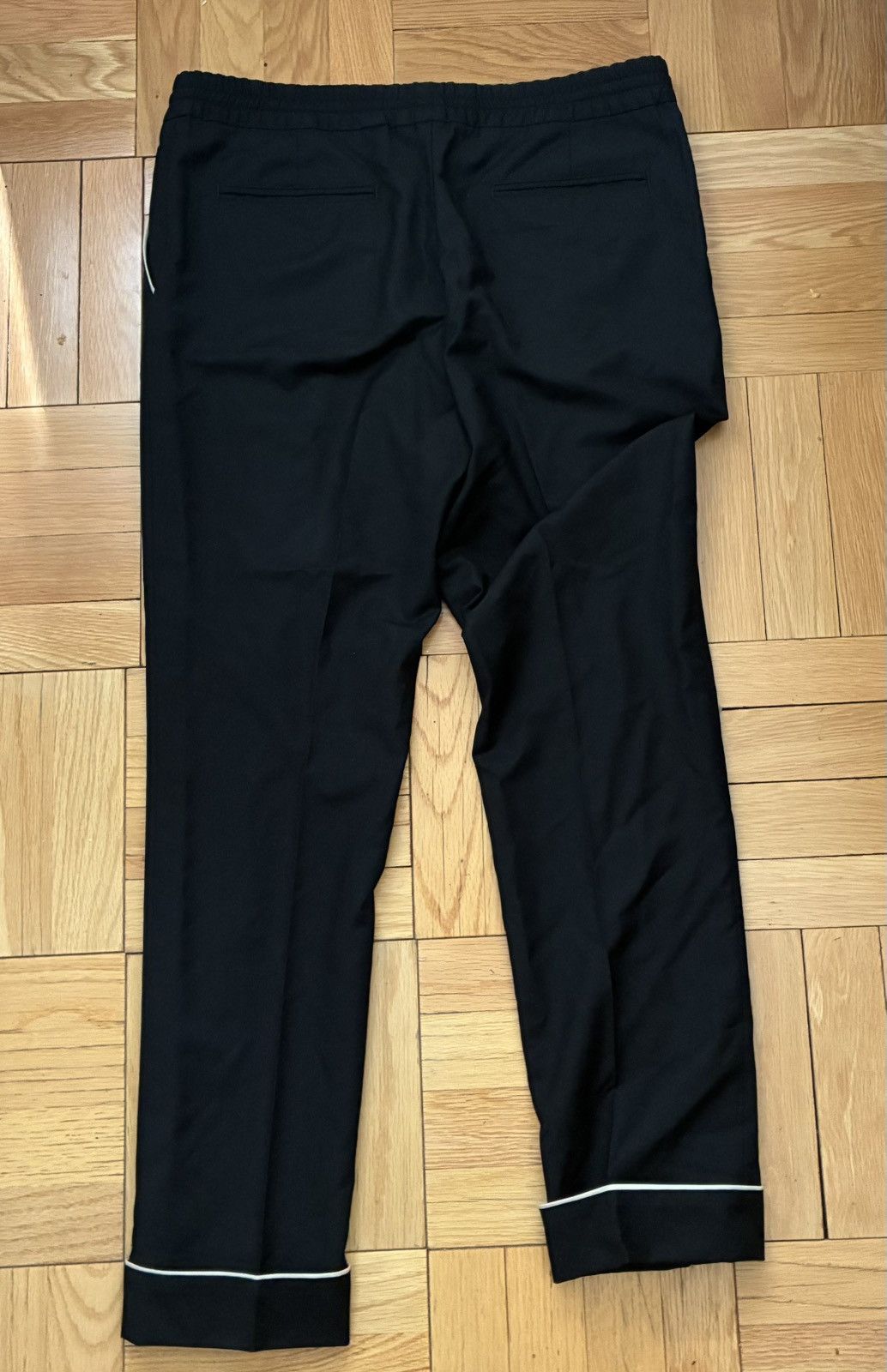 Valentino Valentino Pleated lounge pants/casual pants Size US 44 / EU 60 - 2 Thumbnail