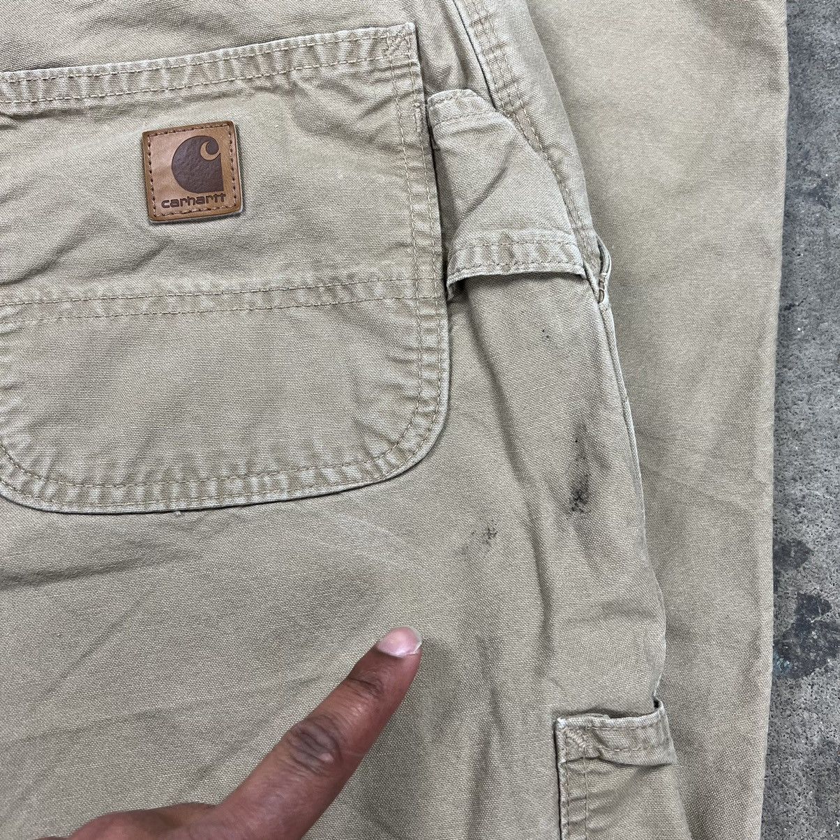 Carhartt × Vintage Tan Carhartt Carpenter Pants Size US 38 / EU 54 - 5 Thumbnail