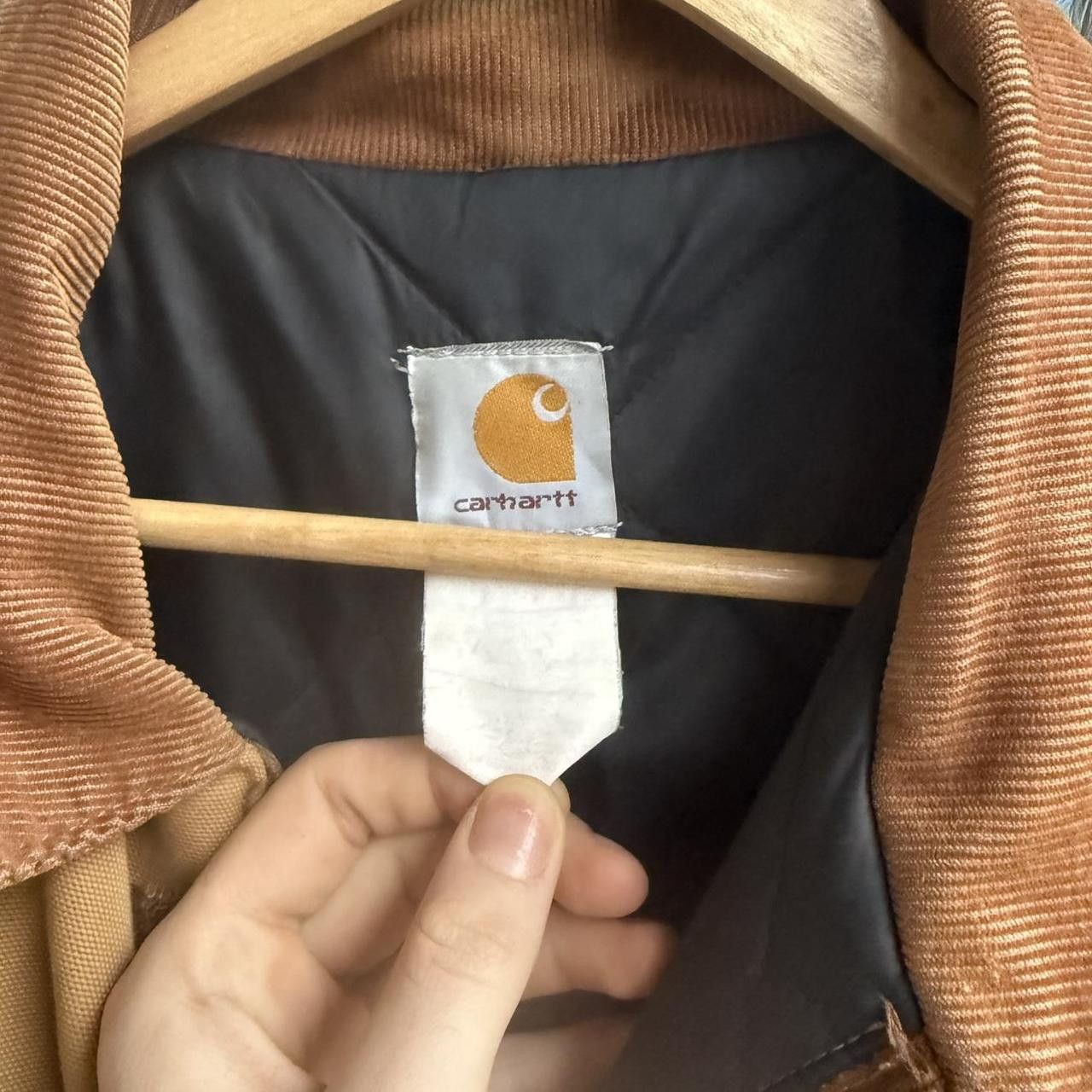 Carhartt Carhartt Vintage 90s Chore Coat Jacket Beige Workwear Size US XL / EU 56 / 4 - 7 Thumbnail