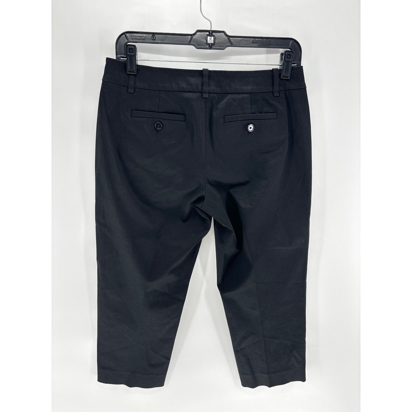 Loft Loft Women's Petite size 2 Black capris Size 26" / US 2 / IT 38 - 3 Thumbnail
