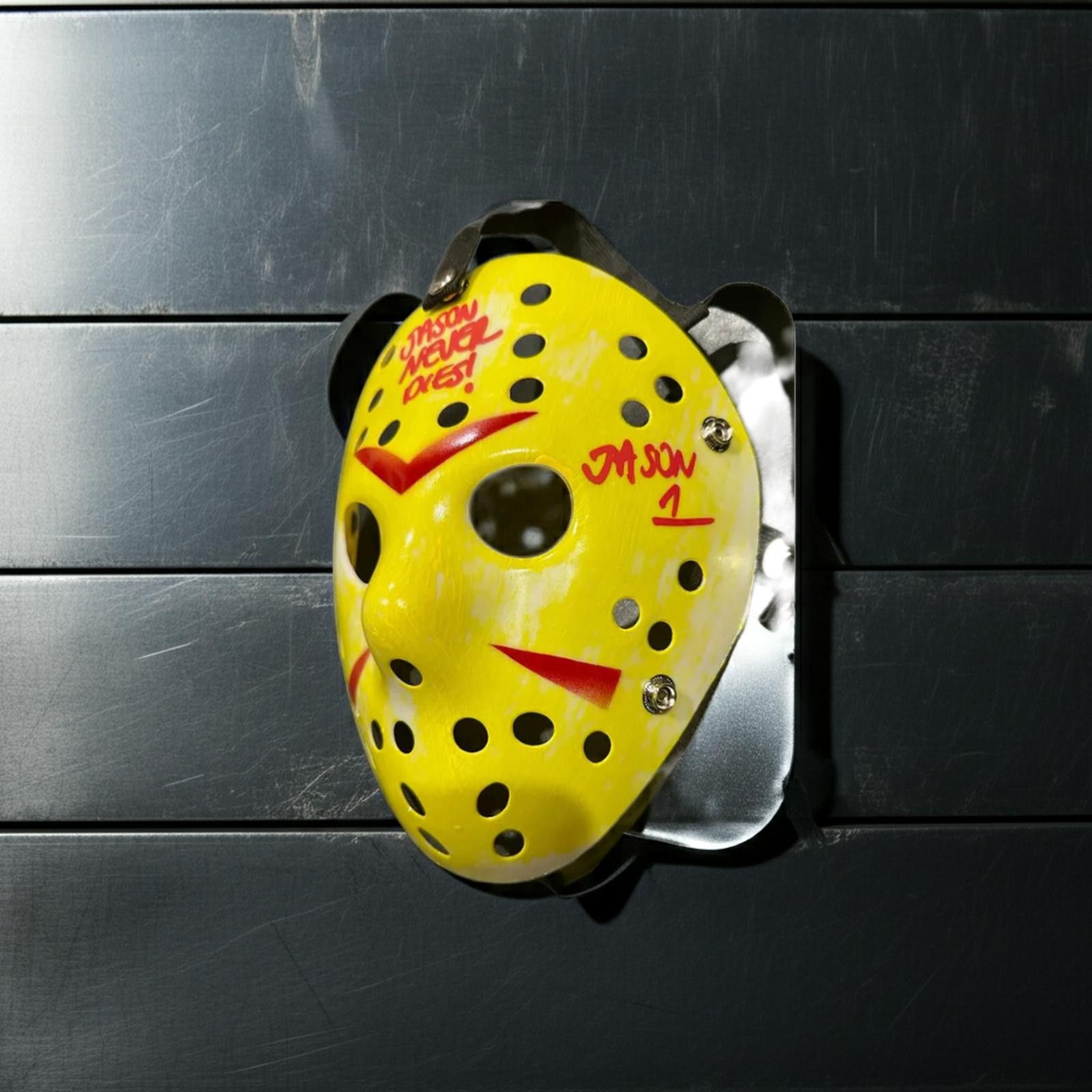 Other Ari Lehman JASON Friday the 13th Autographed Mask JSA HOLO Size ONE SIZE - 3 Thumbnail