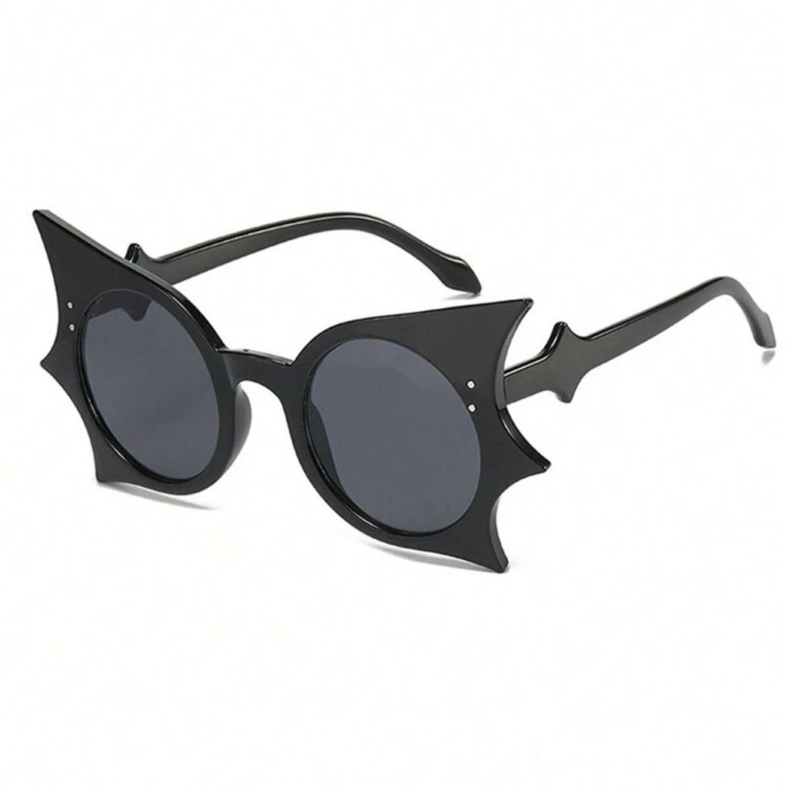 Other Spiderweb Bat Black Sunglasses Retro Pinup Goth Darkfem Size ONE SIZE - 3 Thumbnail