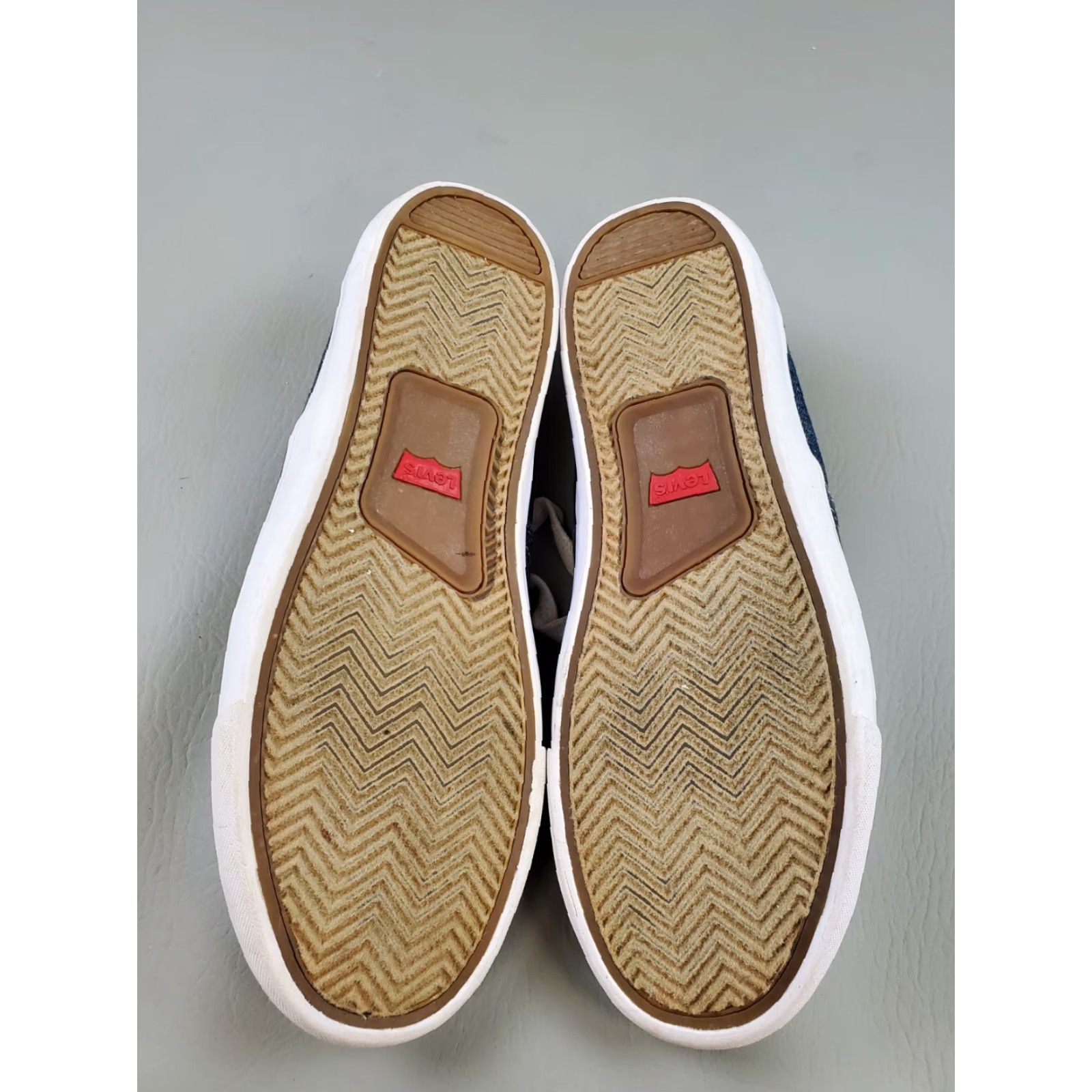 Levi's Levi's Sneakers Blue White 51778572U Low Top Lace Up Shoes 9.5 Mens Athletic Casual Shoes Size US M / EU 48-50 / 2 - 7 Thumbnail