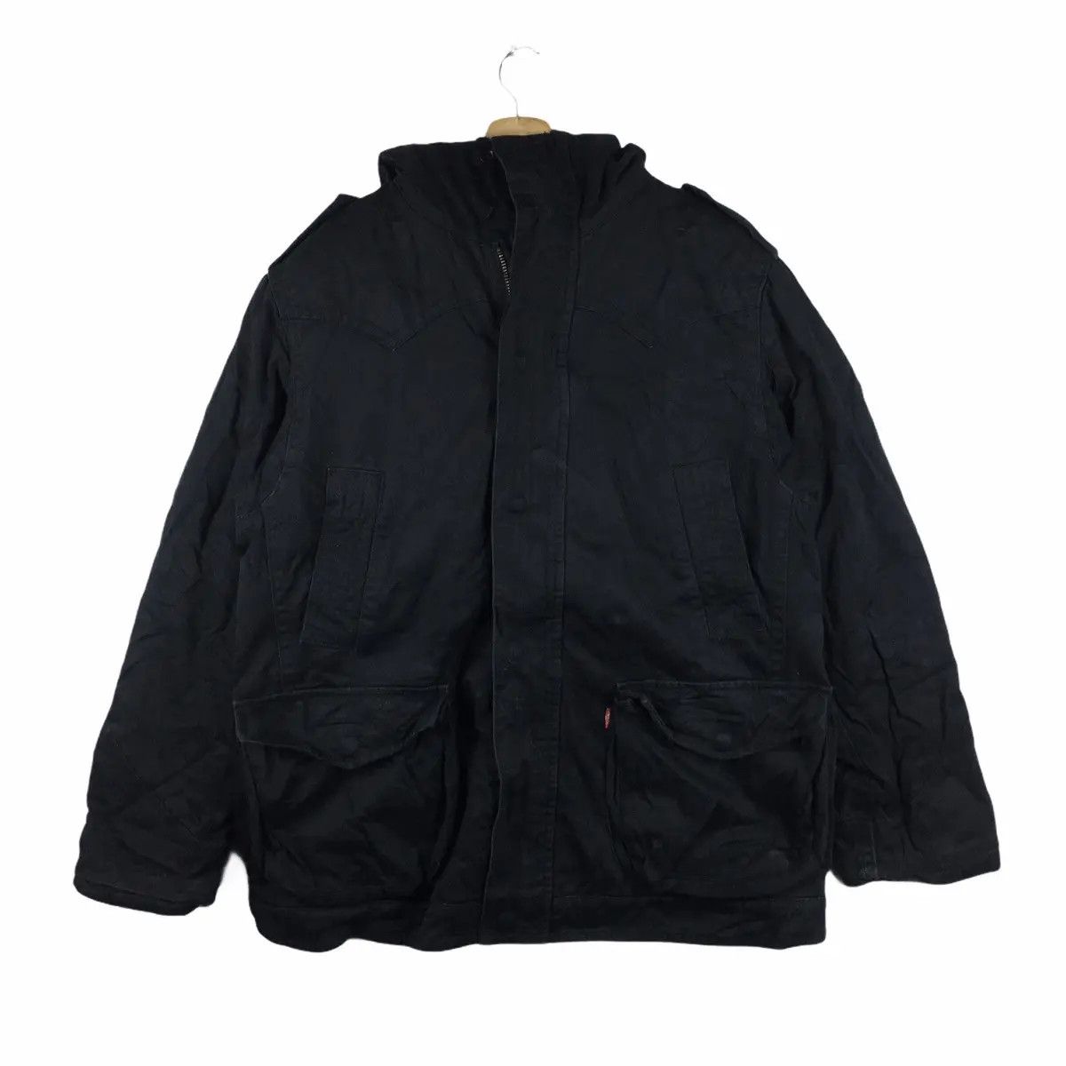 Levi's Vtg LEVIS USA Red Tab Jacket Parka Trench Hoodie Big E Size US M / EU 48-50 / 2 - 1 Thumbnail