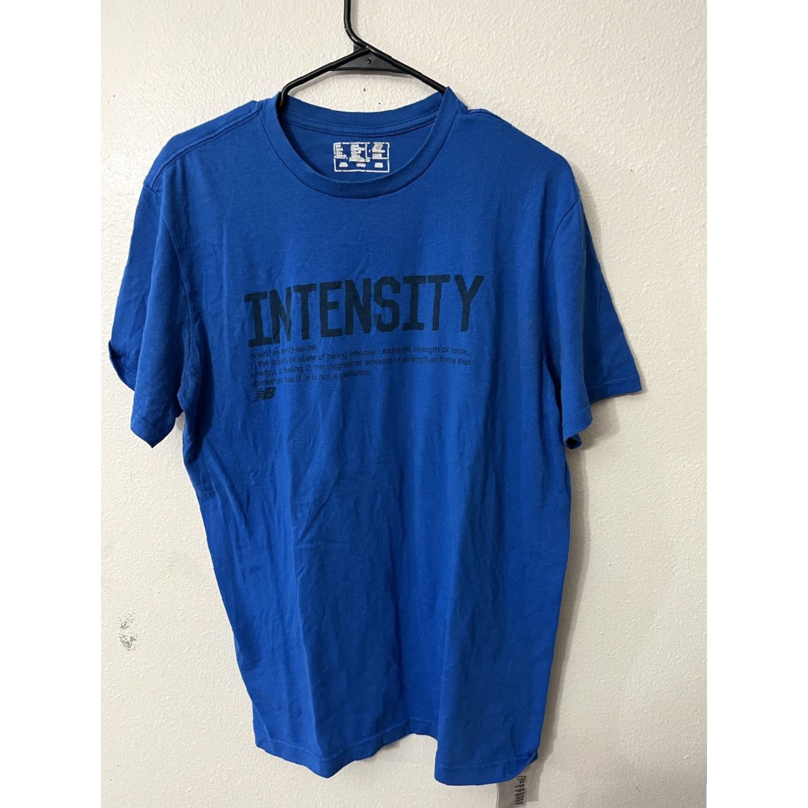 New Balance NEW BALANCE Mens Intensity Definition Blue T-Shirt Large Size US L / EU 52-54 / 3 - 2 Thumbnail