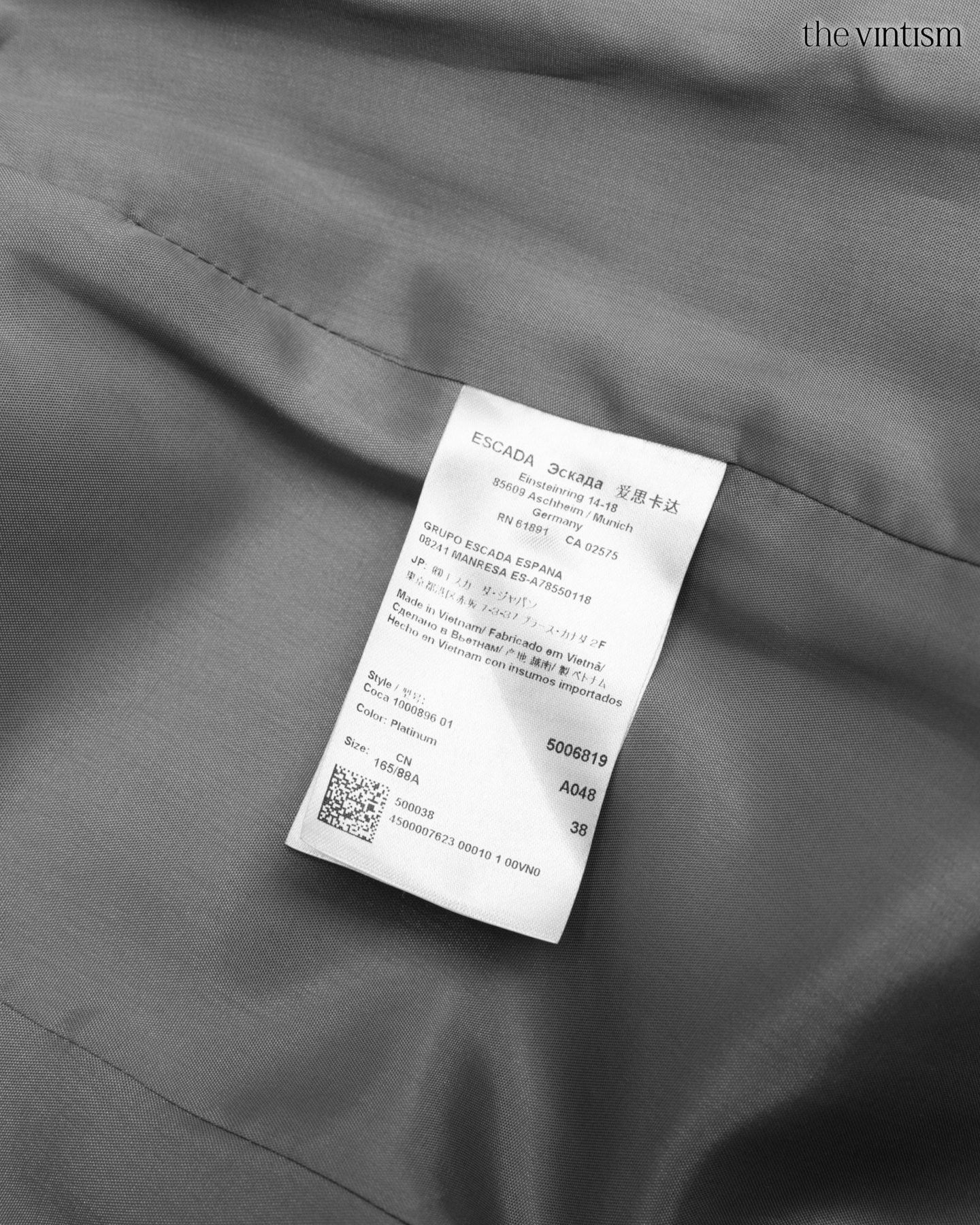 Escada Escada Grey Modular Down Technical Nylon & Wool Coat DE 38 M Size M / US 6-8 / IT 42-44 - 13 Thumbnail