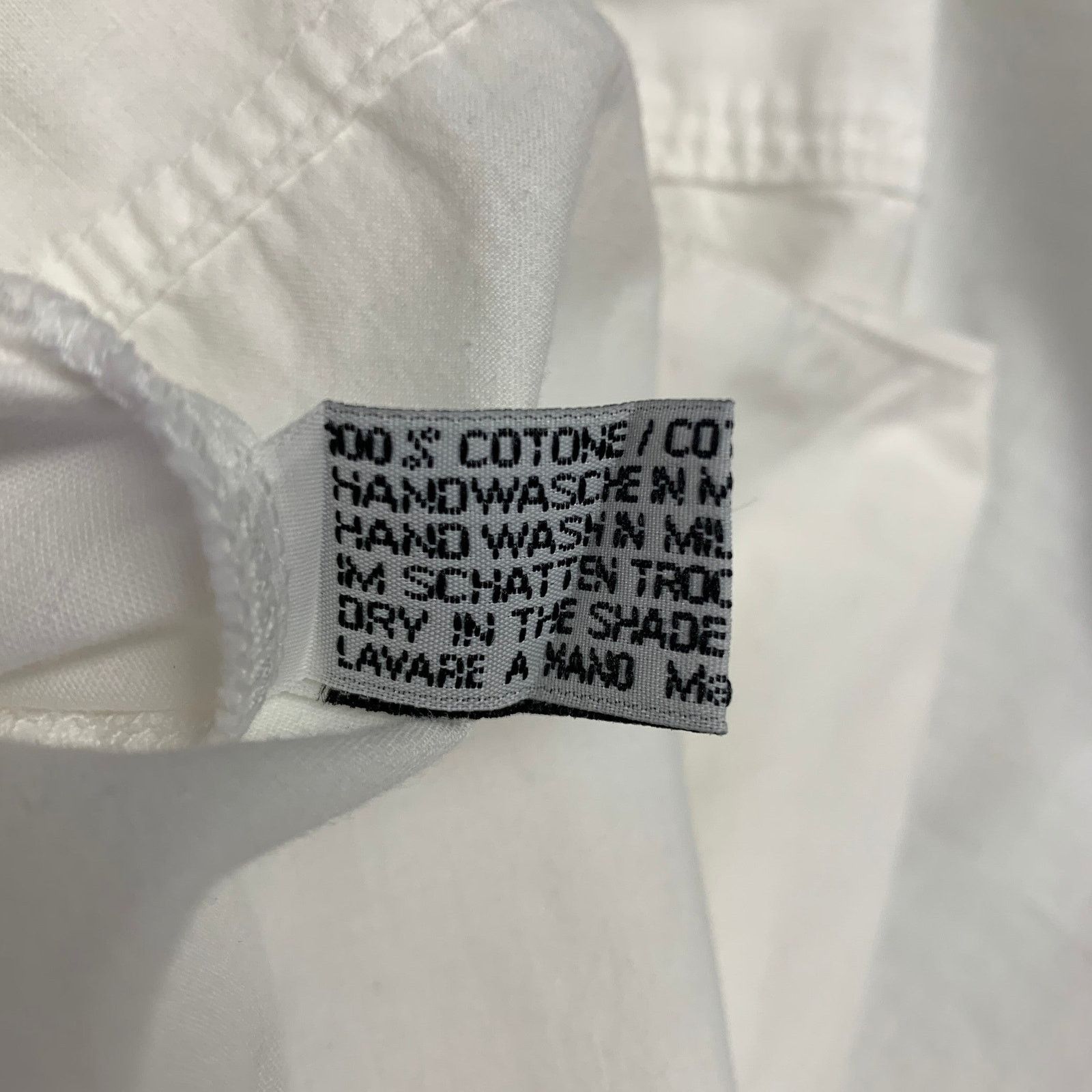 CINQUE ME'NA CINQUE Size M White Cotton Sleeveless Midi Dress Size M / US 6-8 / IT 42-44 - 5 Thumbnail