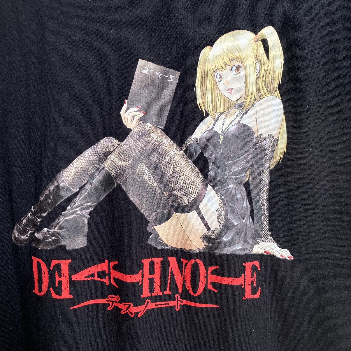 Anime Death Note Misa Amane Japanese Horror Dark Anime Tshirt Size US L / EU 52-54 / 3 - 3 Thumbnail