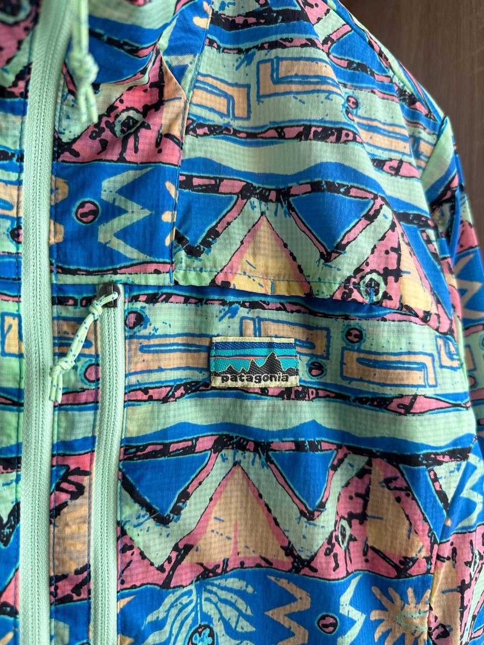 Patagonia × Vintage Vintage Patagonia Women’s Zip Pullover Print Jacket Size M / US 6-8 / IT 42-44 - 8 Thumbnail