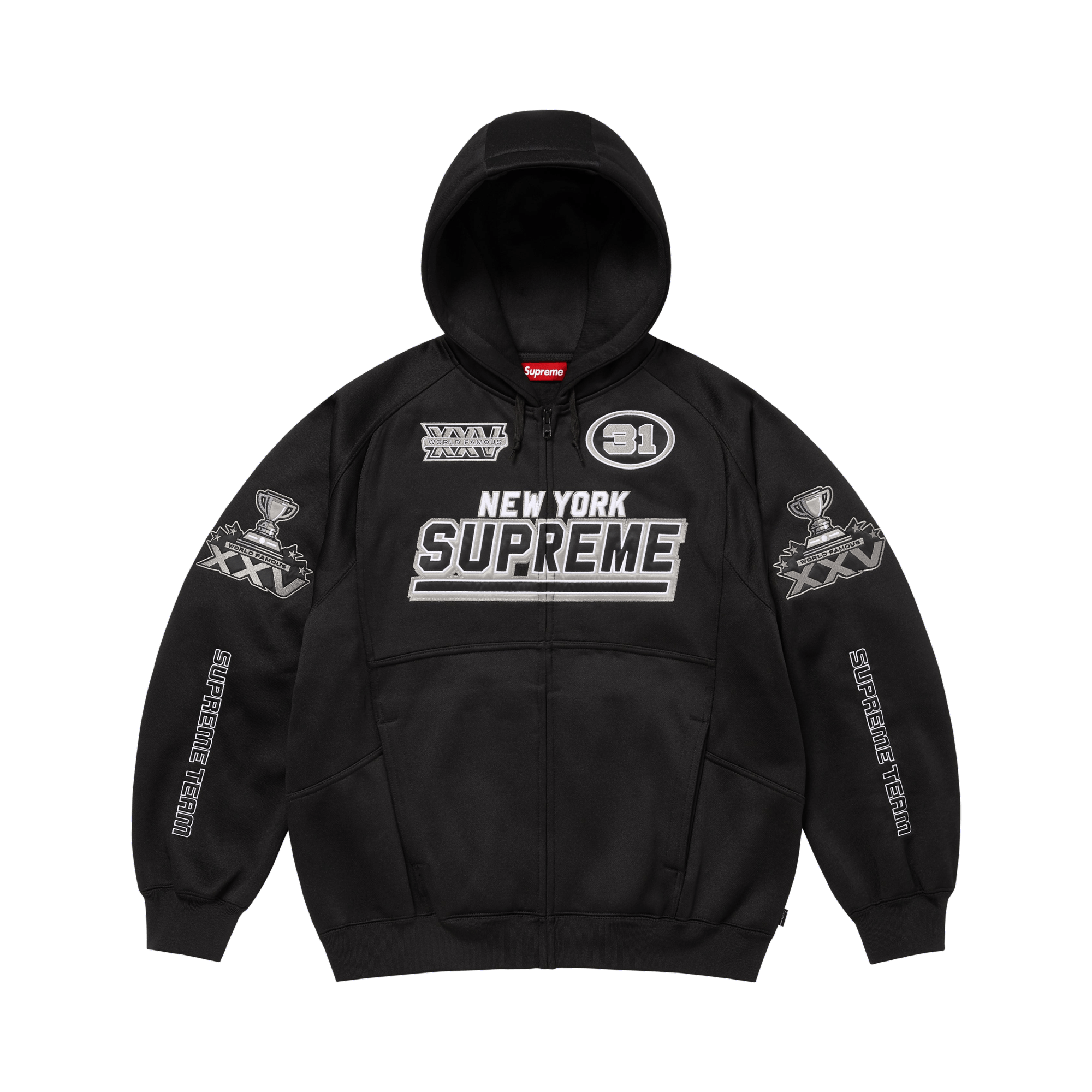 Damien Hirst × Supreme SUPREME/DAMIEN HIRST ZIP UP HOODED