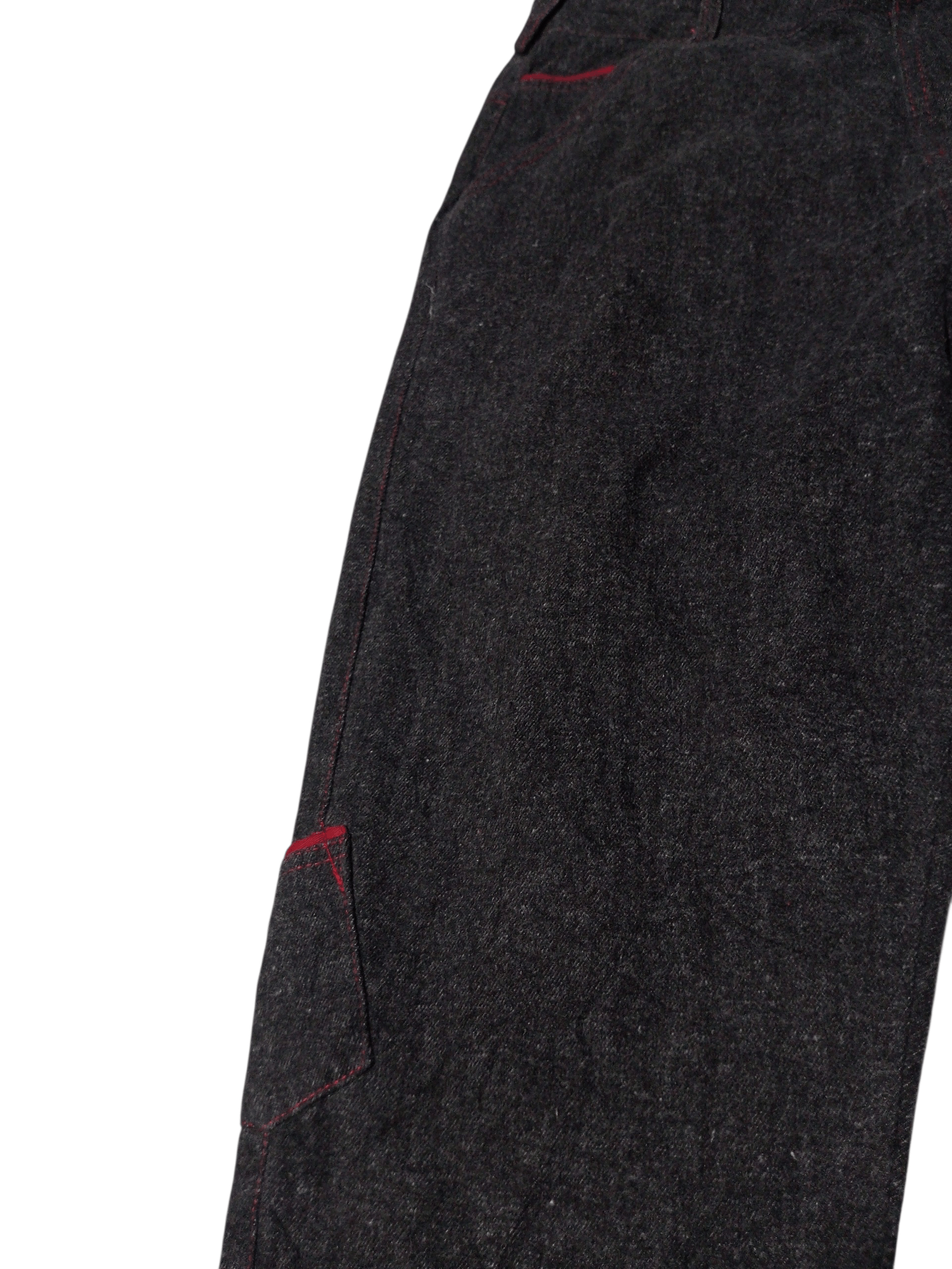 20471120 Vintage chinism multi pocket grey denim Size US 31 - 9 Thumbnail