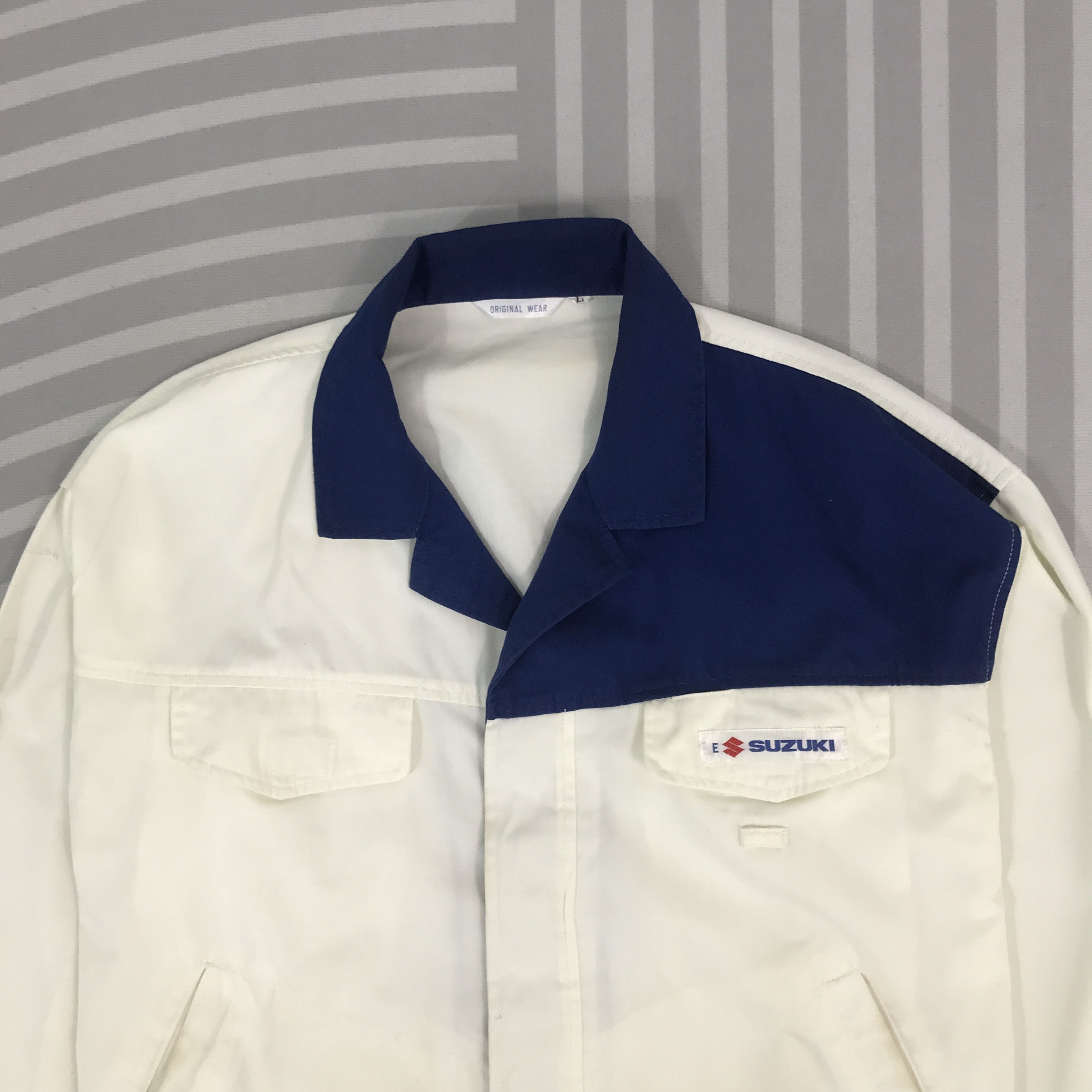 Japanese Brand × Vintage Vintage Suzuki Racing Uniform Jacket Size US L / EU 52-54 / 3 - 2 Thumbnail