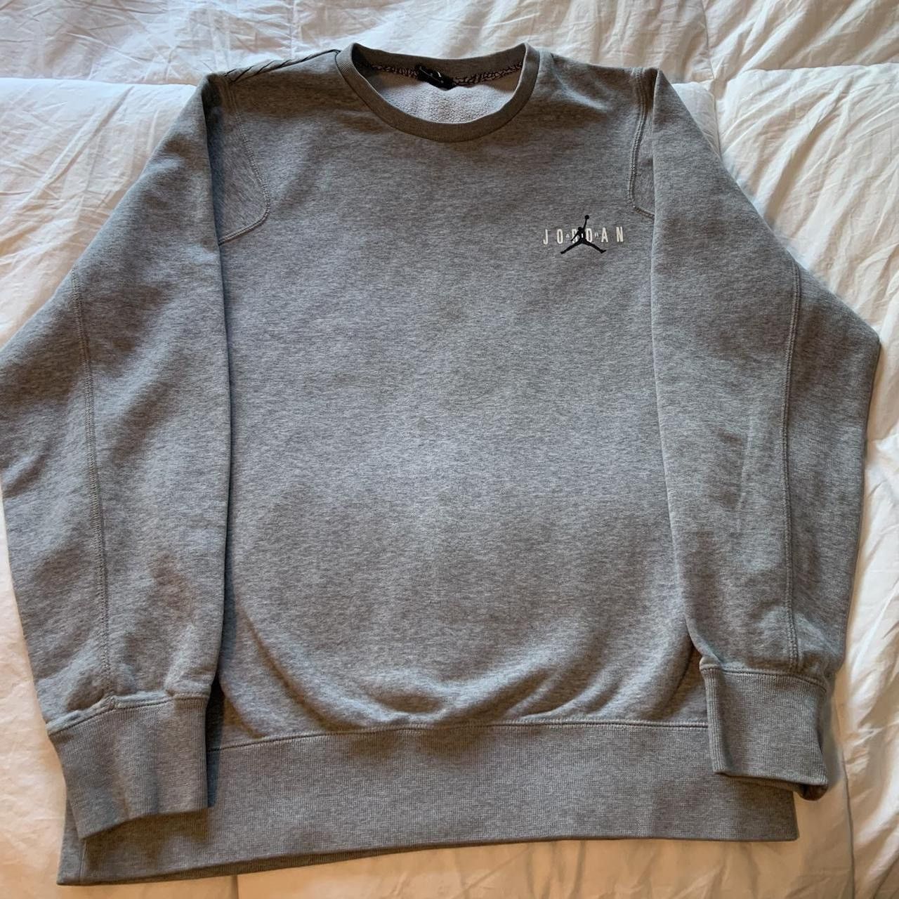 Jordan Brand Nike Air Jordan Jumpman Gray Sweatshirt Size US L / EU 52-54 / 3 - 2 Thumbnail
