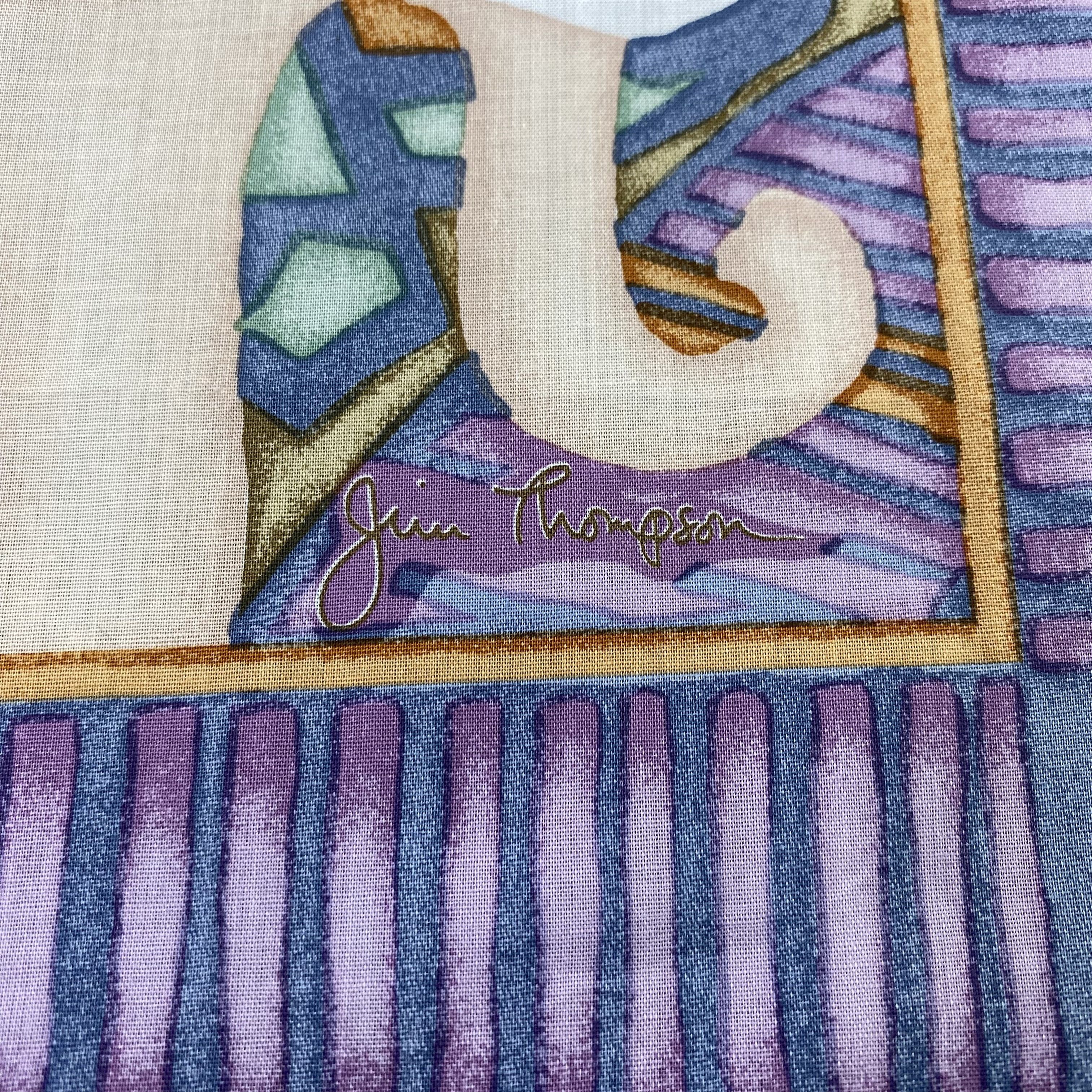 Jim Thompson Jim Thompson Handkerchief / Bandana / Neckerchief-B2082 Size ONE SIZE - 7 Thumbnail