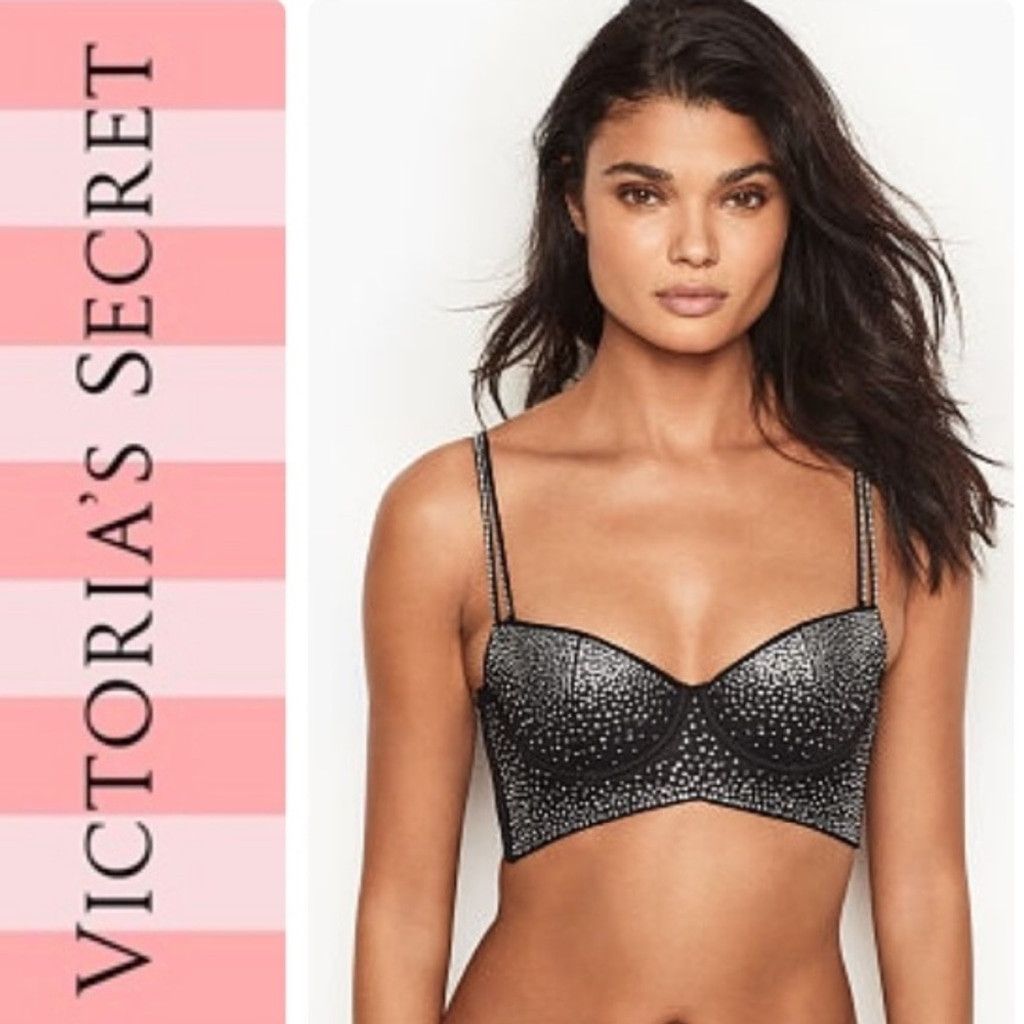 Victoria's Secret NWT Limited Edition 2018 NY Fashion show Swarovski bra 34D Size ONE SIZE - 1 Thumbnail