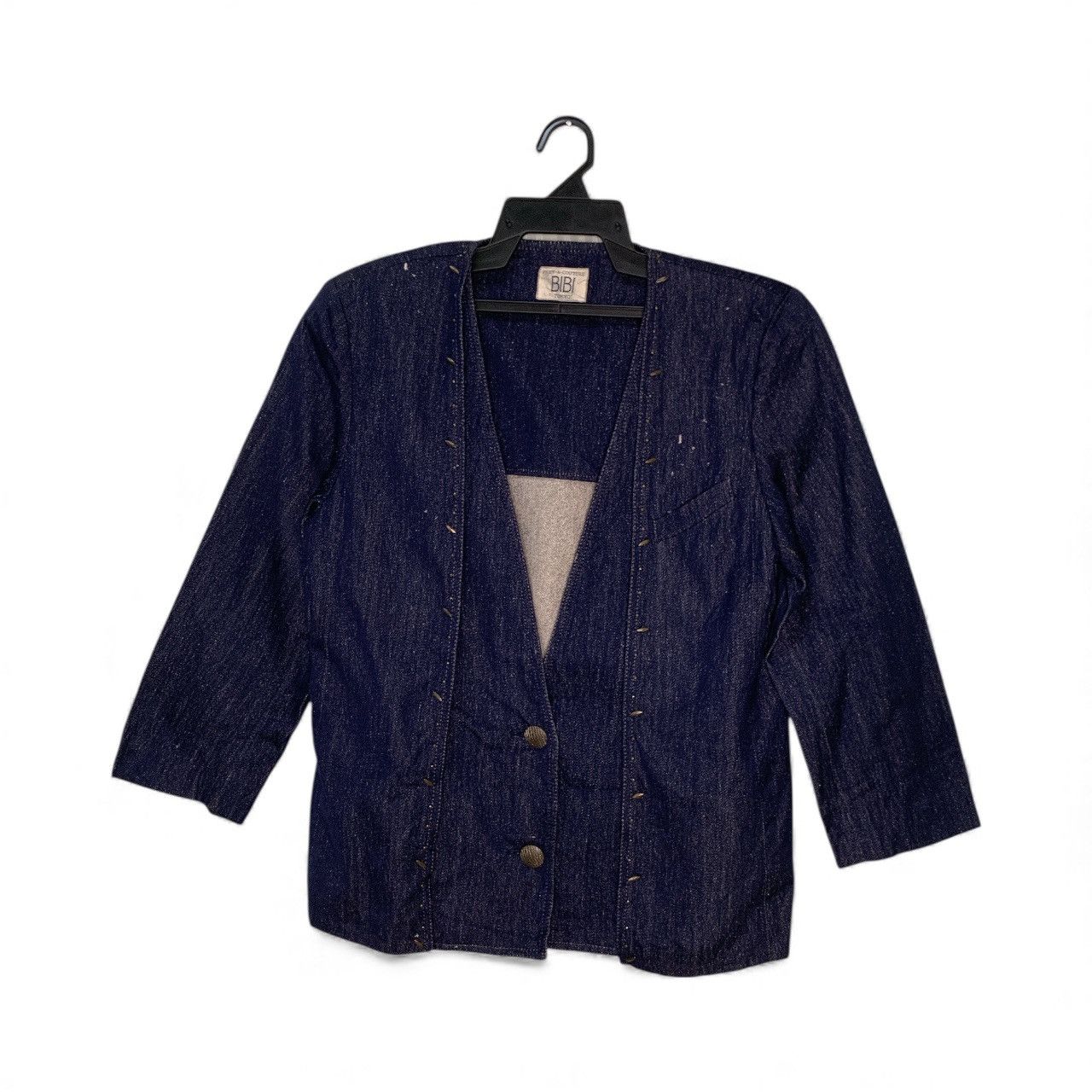 Japanese Brand Rare Design Vintage Pret-A-Couter Bibi Tokyo Soft Denim Size M / US 6-8 / IT 42-44 - 1 Thumbnail