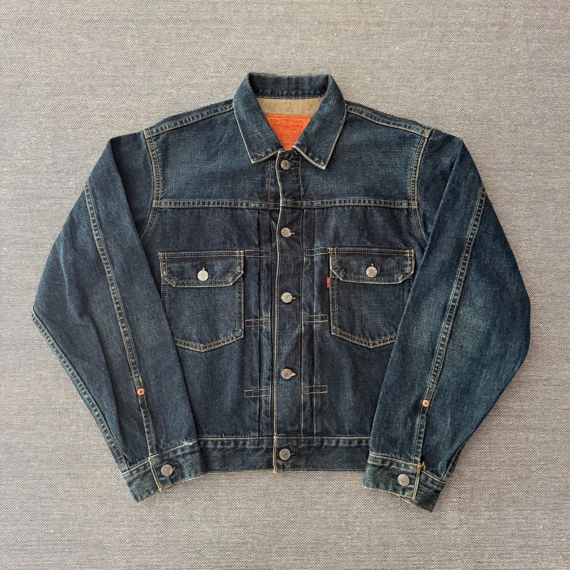 Levi's Vintage Clothing Levi's LVC 507XX J02 Denim Jacket Size US XXS / EU 40 - 1 Thumbnail