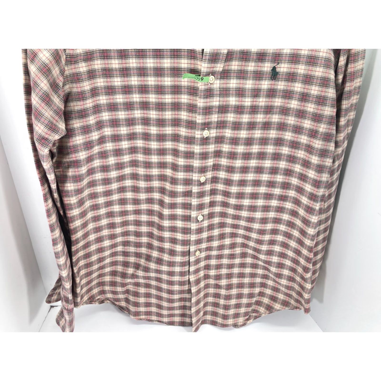Ralph Lauren Ralph Lauren Button Down Shirt Mens Medium Multicolor Plaid Classic Fit Logo Shirt Size US M / EU 48-50 / 2 - 3 Thumbnail