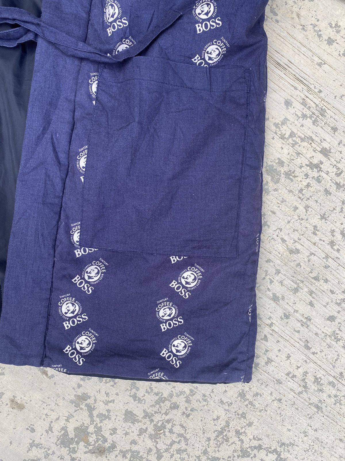 Japanese Brand Vintage Suntory Coffee Boss Monogram Kimono Size US L / EU 52-54 / 3 - 6 Thumbnail
