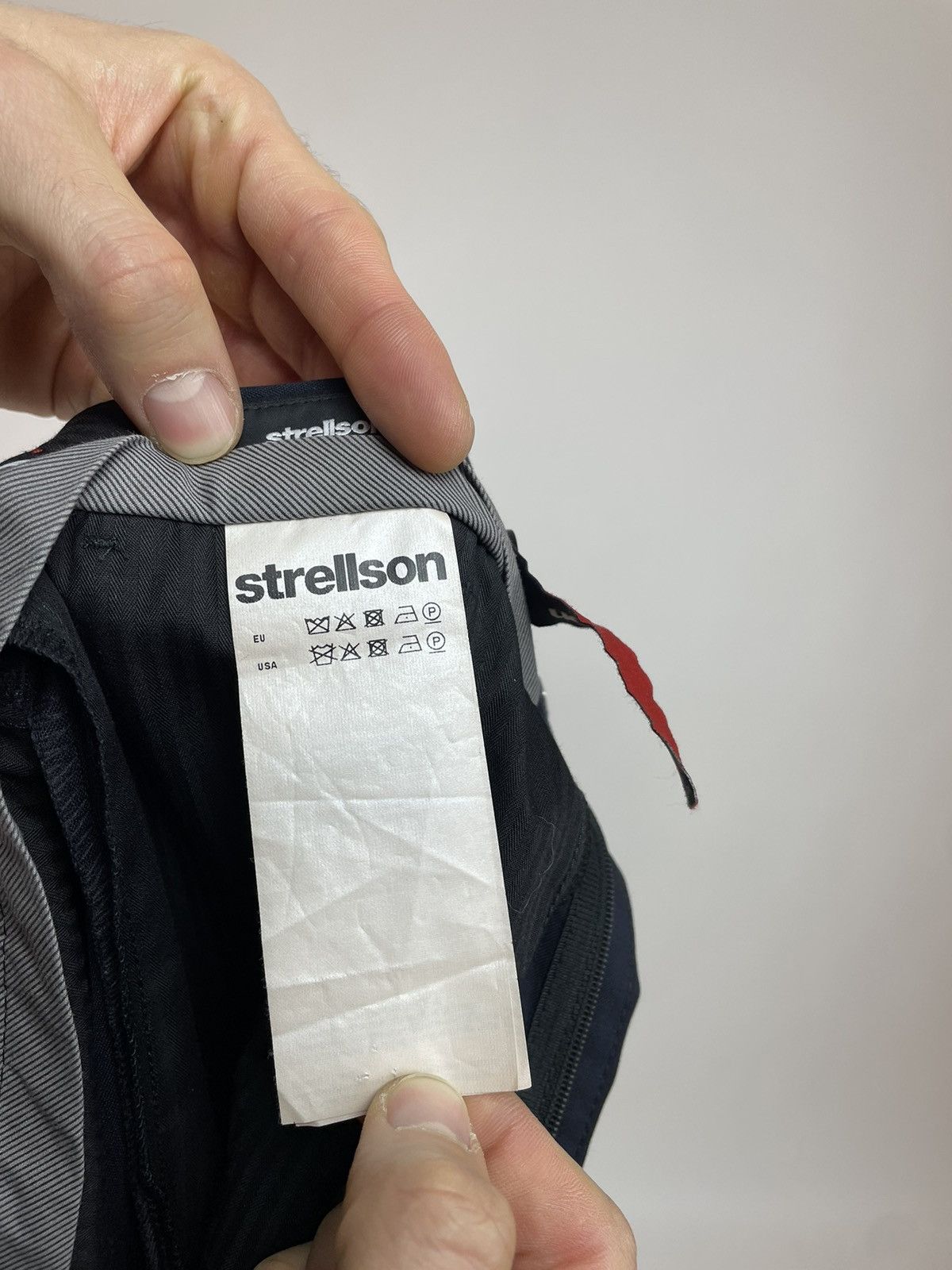 Strellson Strellson Black Wool Suit Extra Slim size 44 - Small Size 44S - 22 Thumbnail