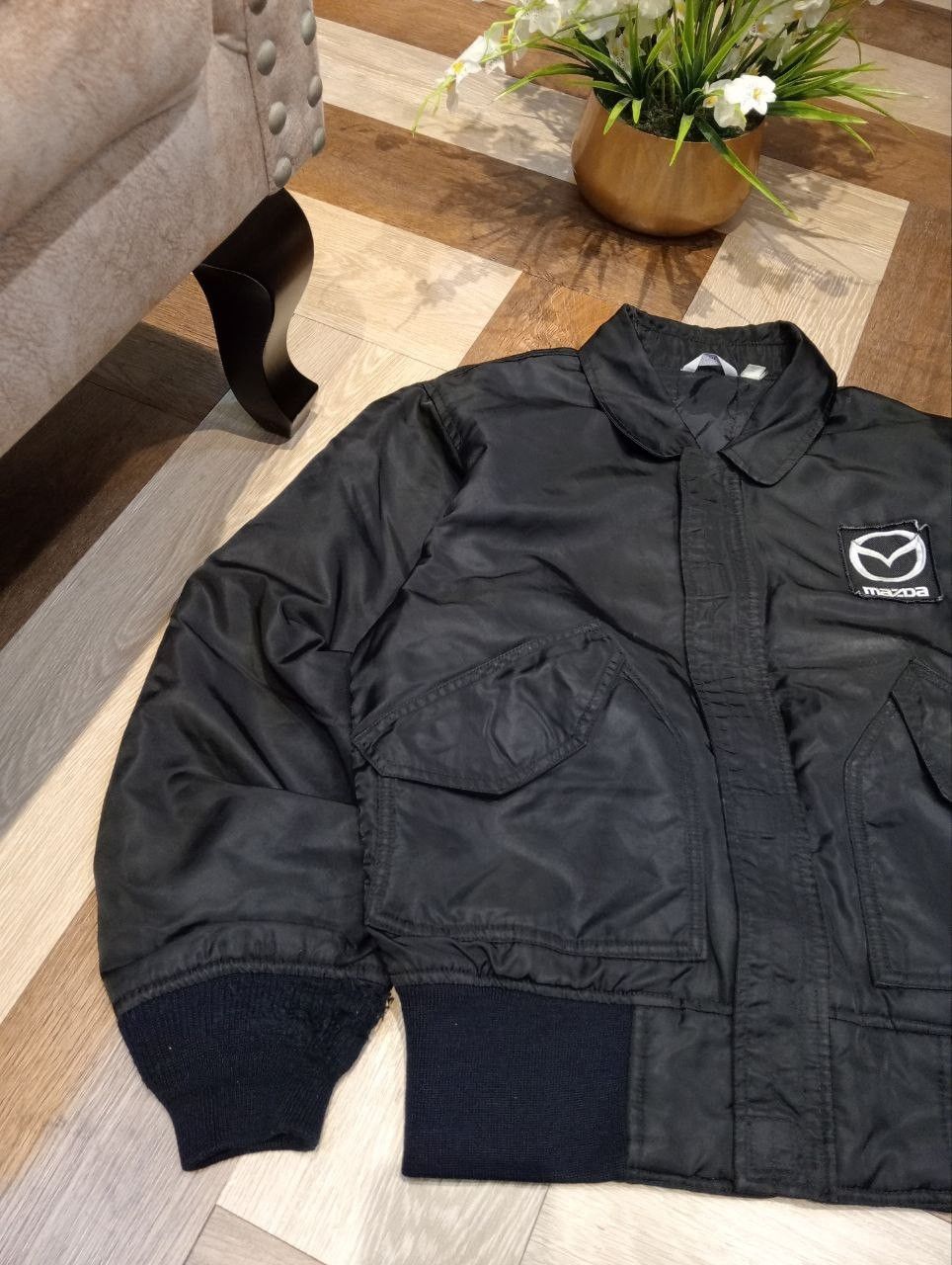 Vintage VINTAGE MAZDA RACING TEAM BOMBER JACKET Size US L / EU 52-54 / 3 - 7 Thumbnail