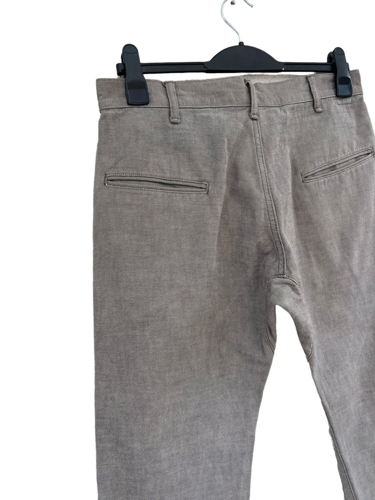 BRU NA BOINNE Bru Na Boinne Japan Muddy Grey Denim Cropped Selvedge Jeans Size US 31 - 14 Thumbnail