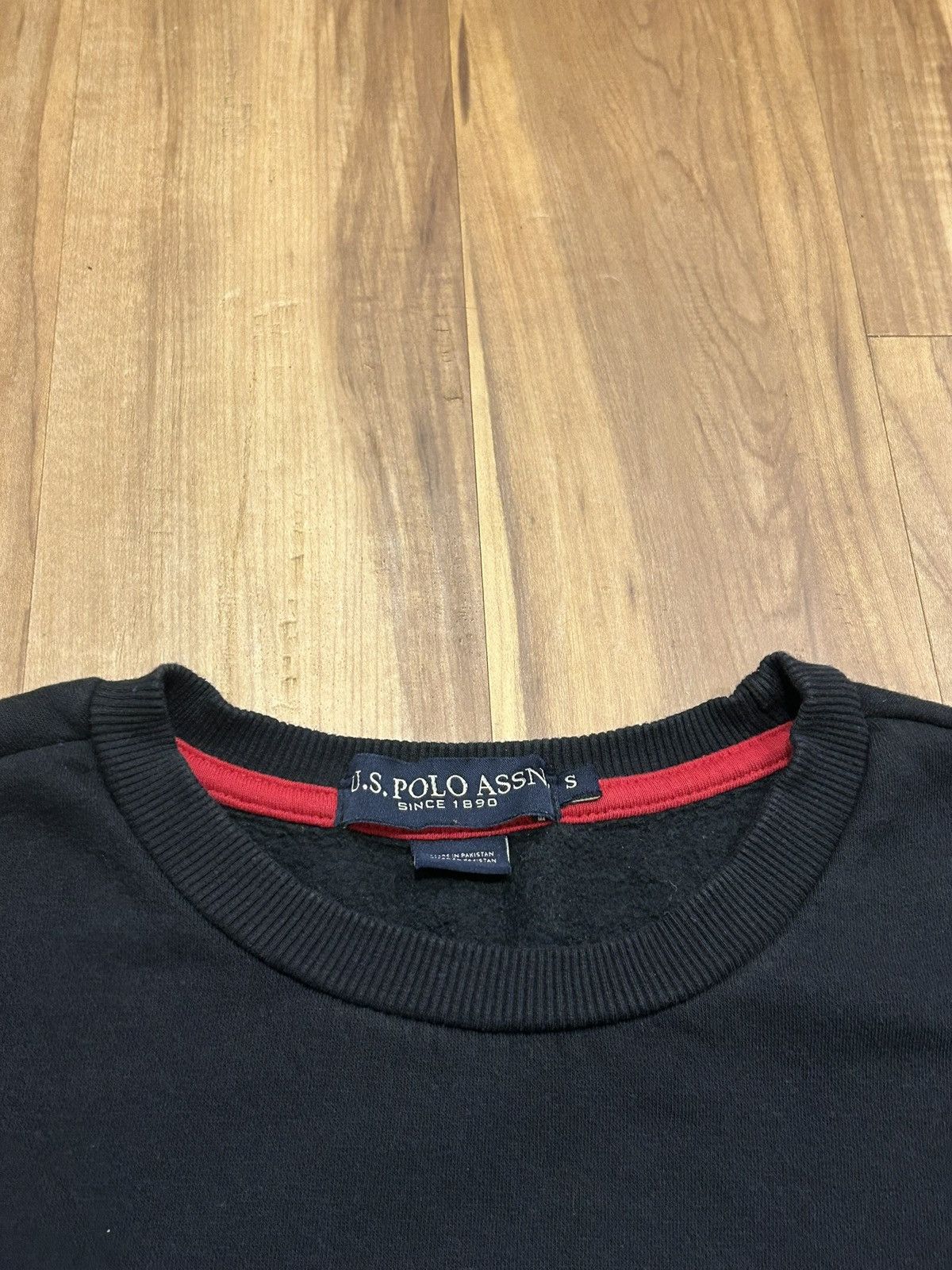 U.S. Polo Assn. Y2K U.S. Polo Assn. Black Crewneck Size US S / EU 44-46 / 1 - 4 Thumbnail