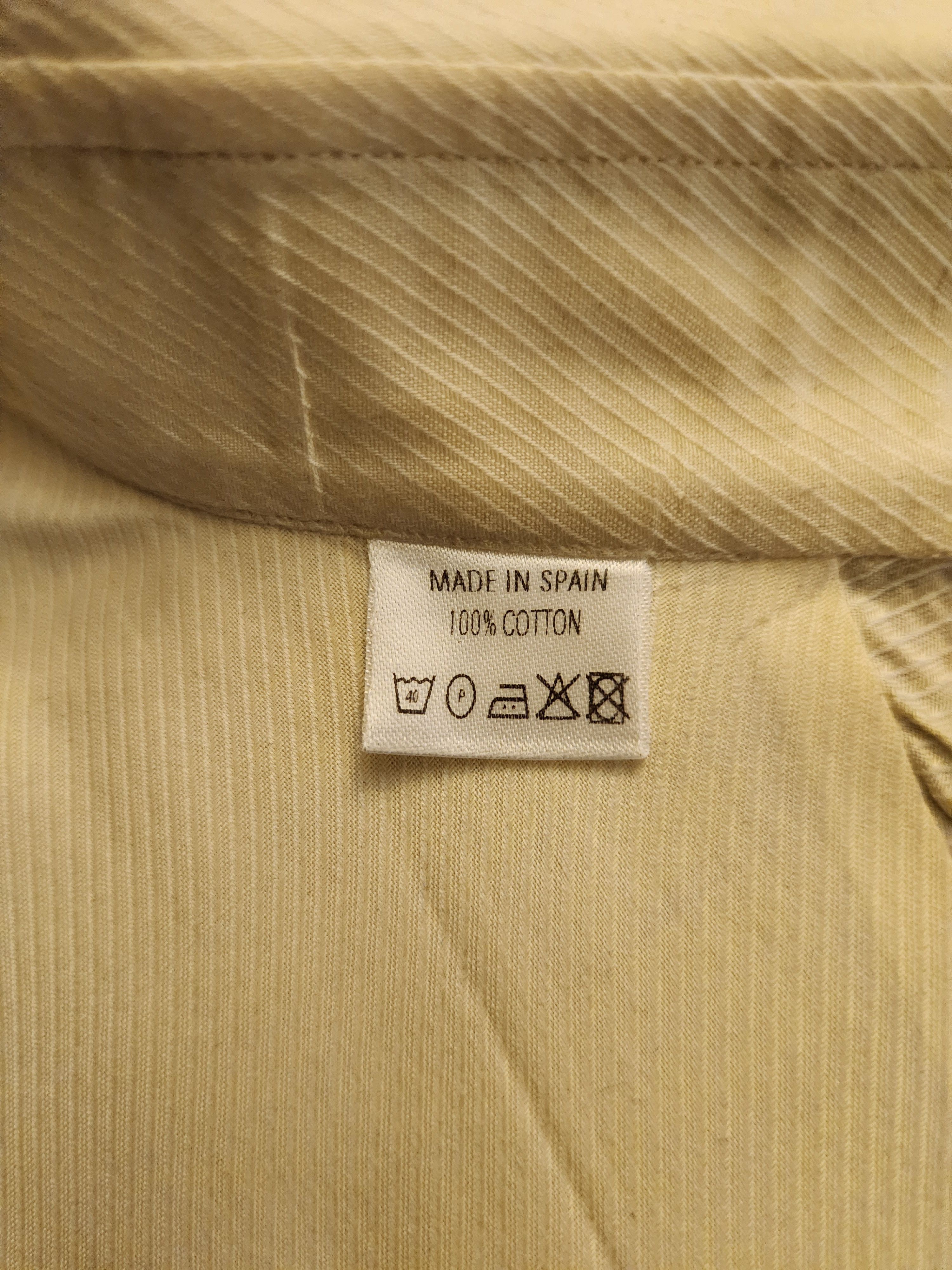 Ermenegildo Zegna Vintage 100% Cotton Designer Dress Shirt Size US XXL / EU 58 / 5 - 3 Thumbnail