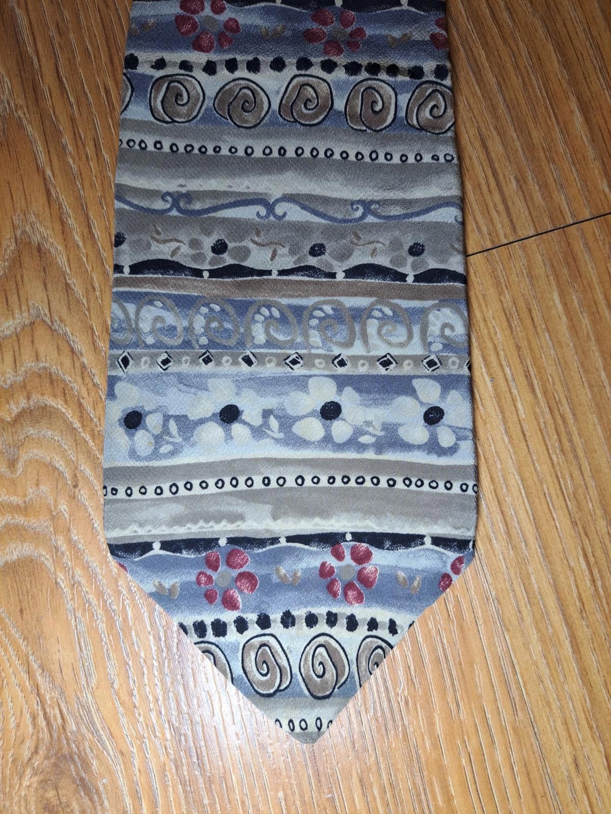 Other Jerry Garcia Tie Mens Silk Multicolor Abstract USA Necktie Size ONE SIZE - 1 Thumbnail