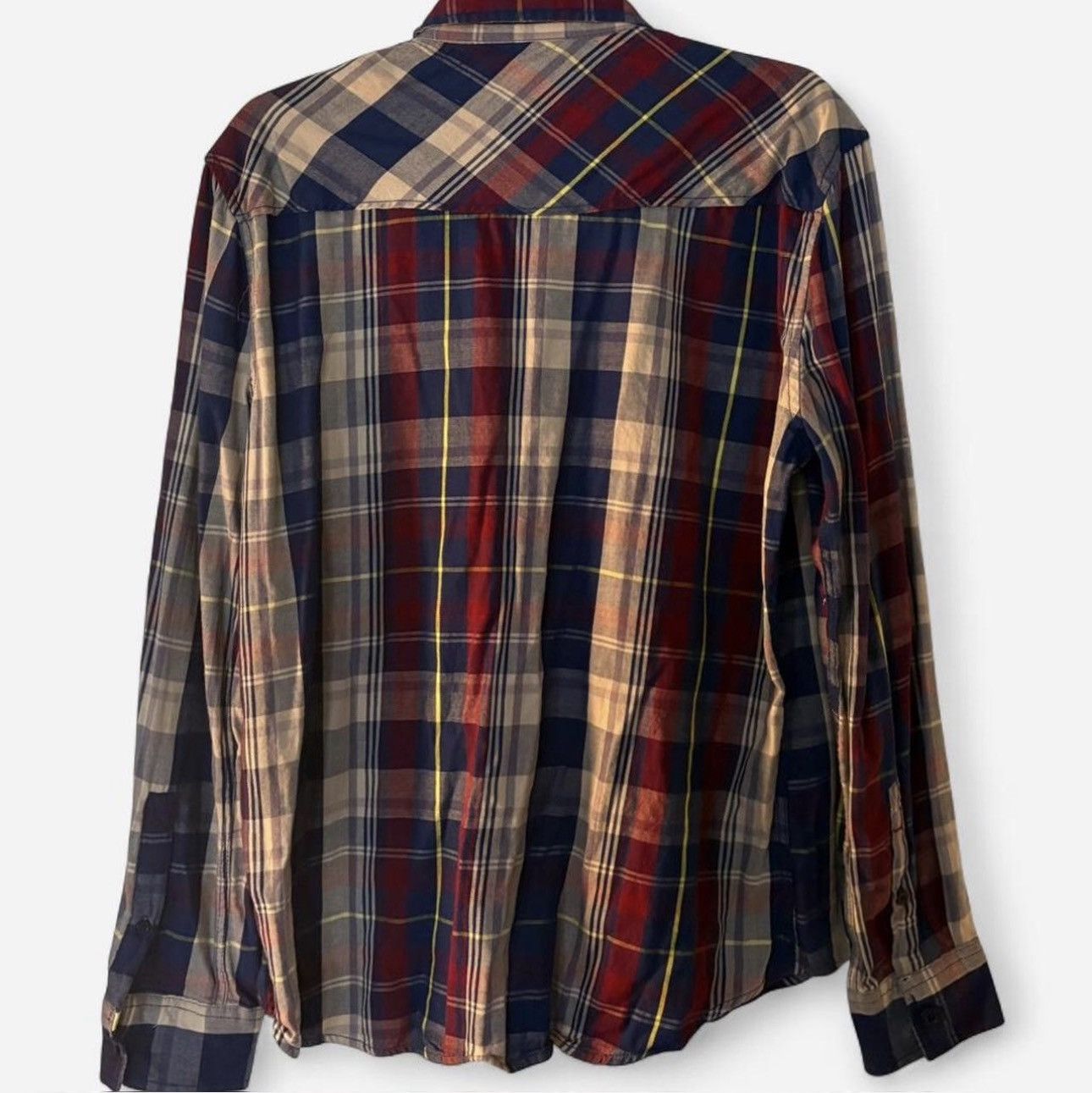 JNCO JNCO Crown Brand Flannel Plaid Button Up Size US L / EU 52-54 / 3 - 6 Thumbnail
