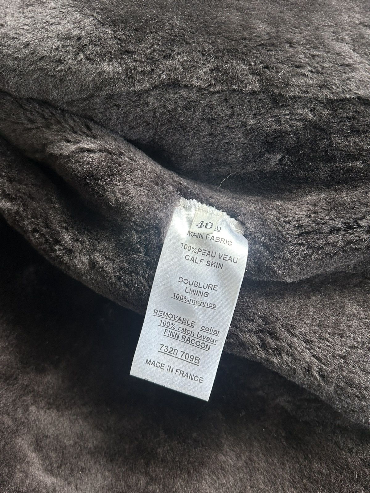 Balmain Balmain by Decarnin AW11 Brown Leather Fur Jacket Size US XS / EU 42 / 0 - 10 Thumbnail