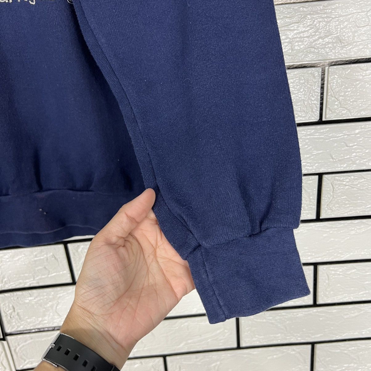 Courreges Vintage COURREGES Sport Futur Crewneck Sweatshirt #3992-C182 Size M / US 6-8 / IT 42-44 - 8 Thumbnail