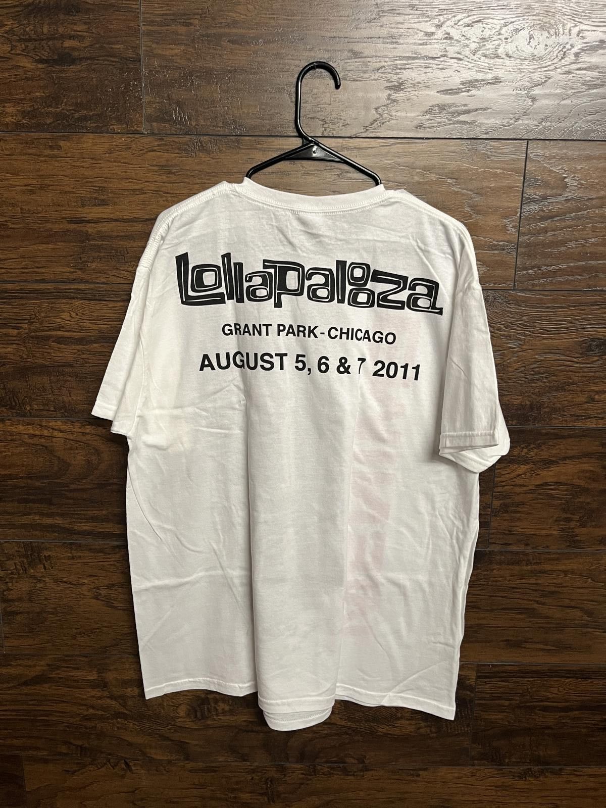 Designer Eminem Lollapalooza 2011 T-shirt - Eminem Graffiti Shirt -XL Size US XL / EU 56 / 4 - 2 Thumbnail