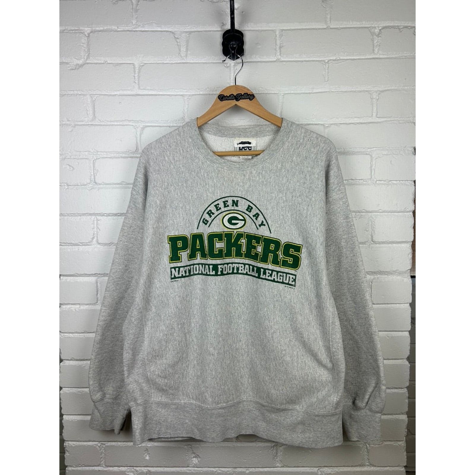 NFL Vintage 1995 Green Bay Packers NFL Sweatshirt Size XL 90s Size US XL / EU 56 / 4 - 1 Thumbnail