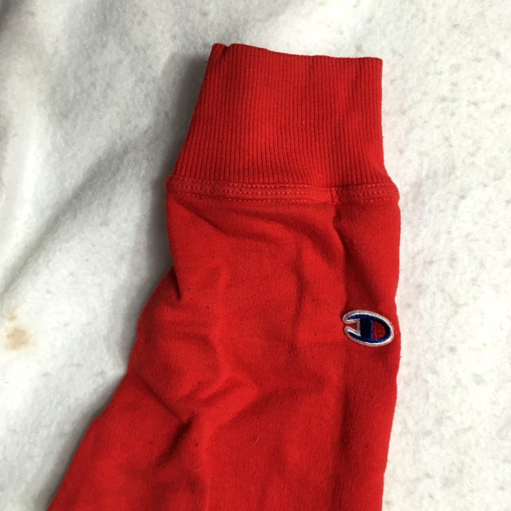 Champion Champion Hoodie Mens Large Red Pullover Logo Sweatshirt Size US L / EU 52-54 / 3 - 7 Thumbnail