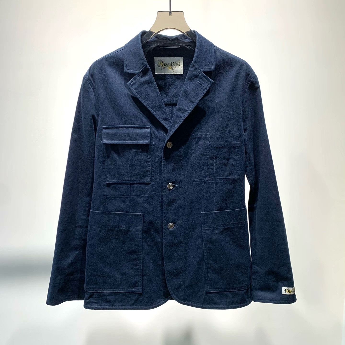 Dior Dior Collab Blue Suit 46 Men Size 40R - 1 Thumbnail