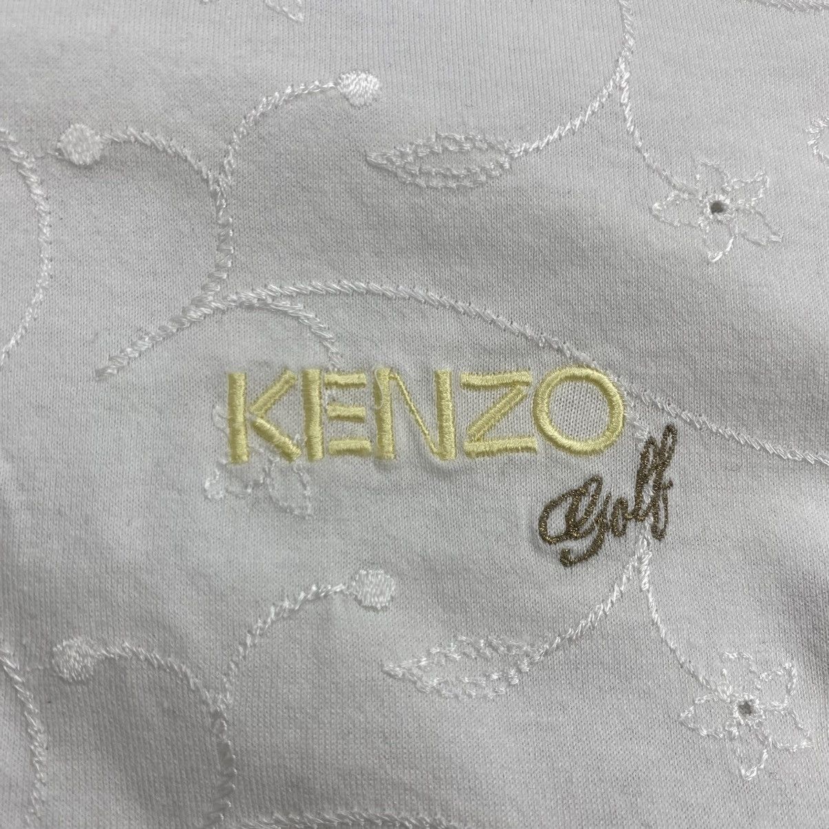 Kenzo Vintage Kenzo Golf Polo Shirt Designer Luxury Size S / US 4 / IT 40 - 7 Thumbnail