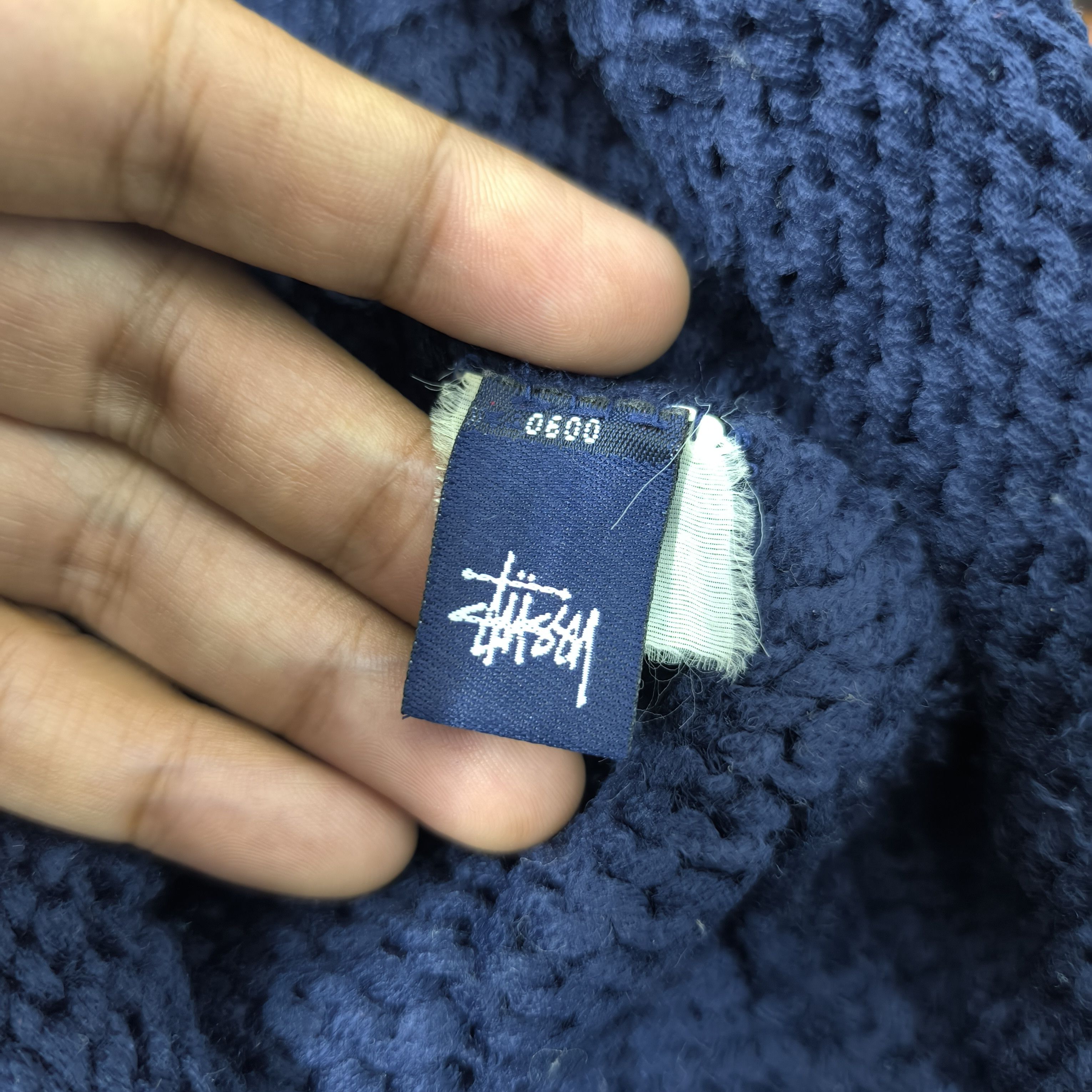 Stussy 💥 Vintage stussy big logo 'S' wool pull on beanie hat Size ONE SIZE - 7 Thumbnail